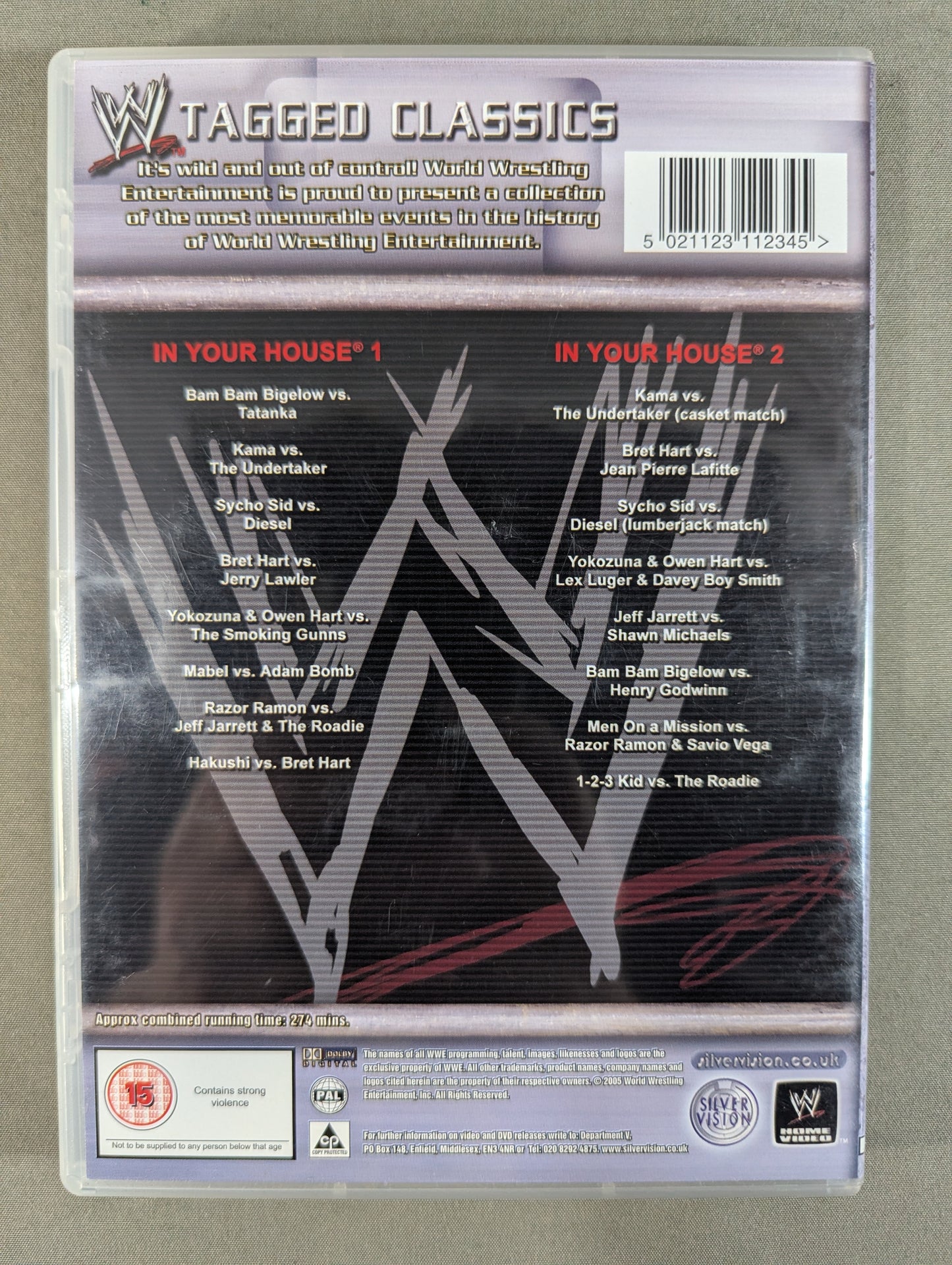 ★WWE TAGGED CLASSICS★ IN YOUR HOUSE 1&2