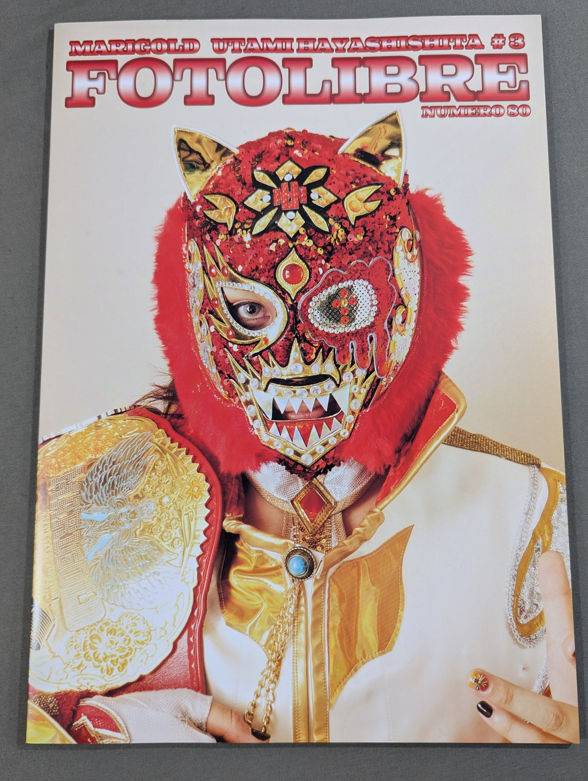【林下詩美 直筆サイン入り】FOTOLIBRE de Mascaras Numero.80