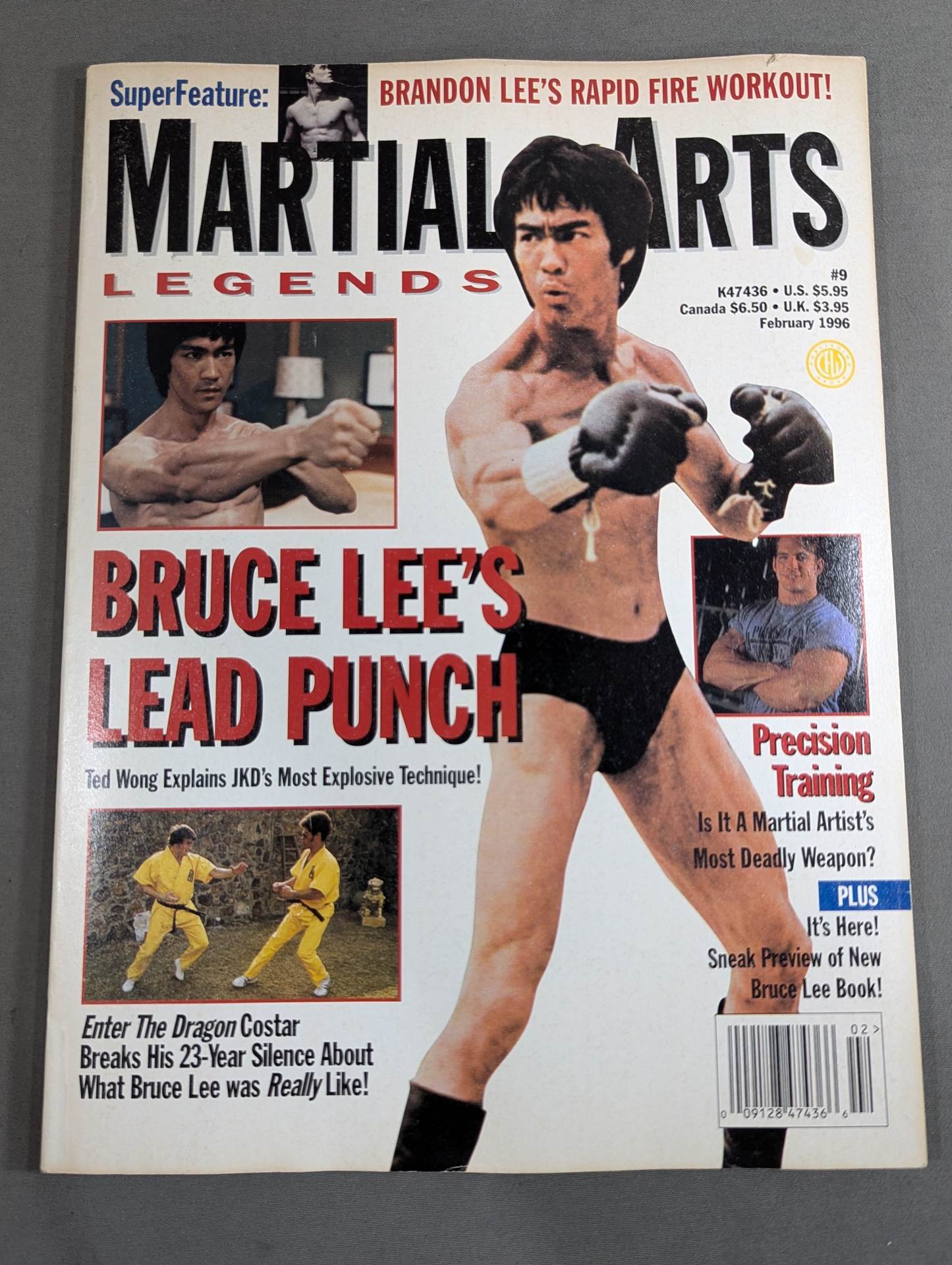 MARTIAL ARTS LEGENDS February 1996 issue