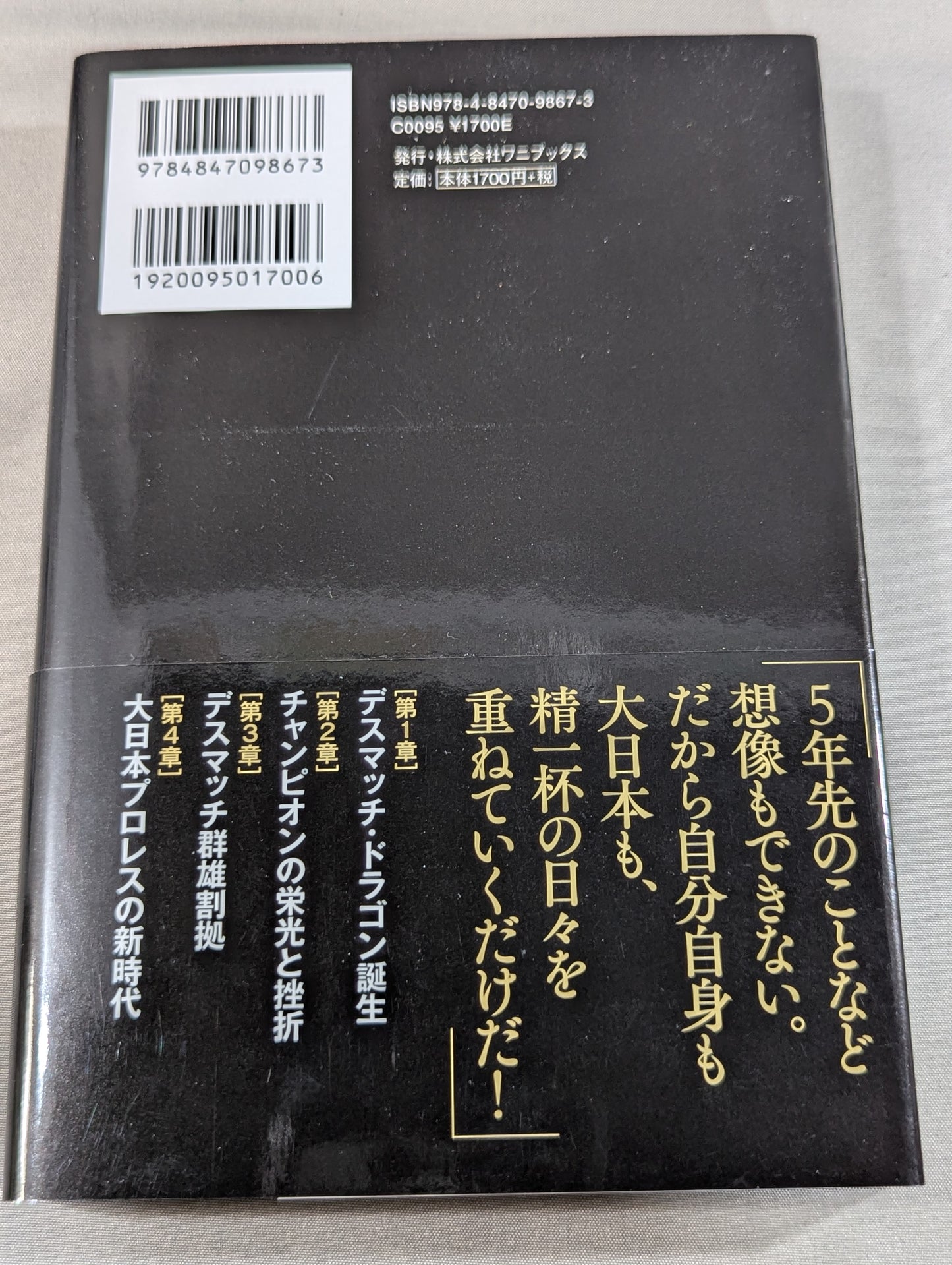 【hand signed autograph】 Deathmatch dragons do not die