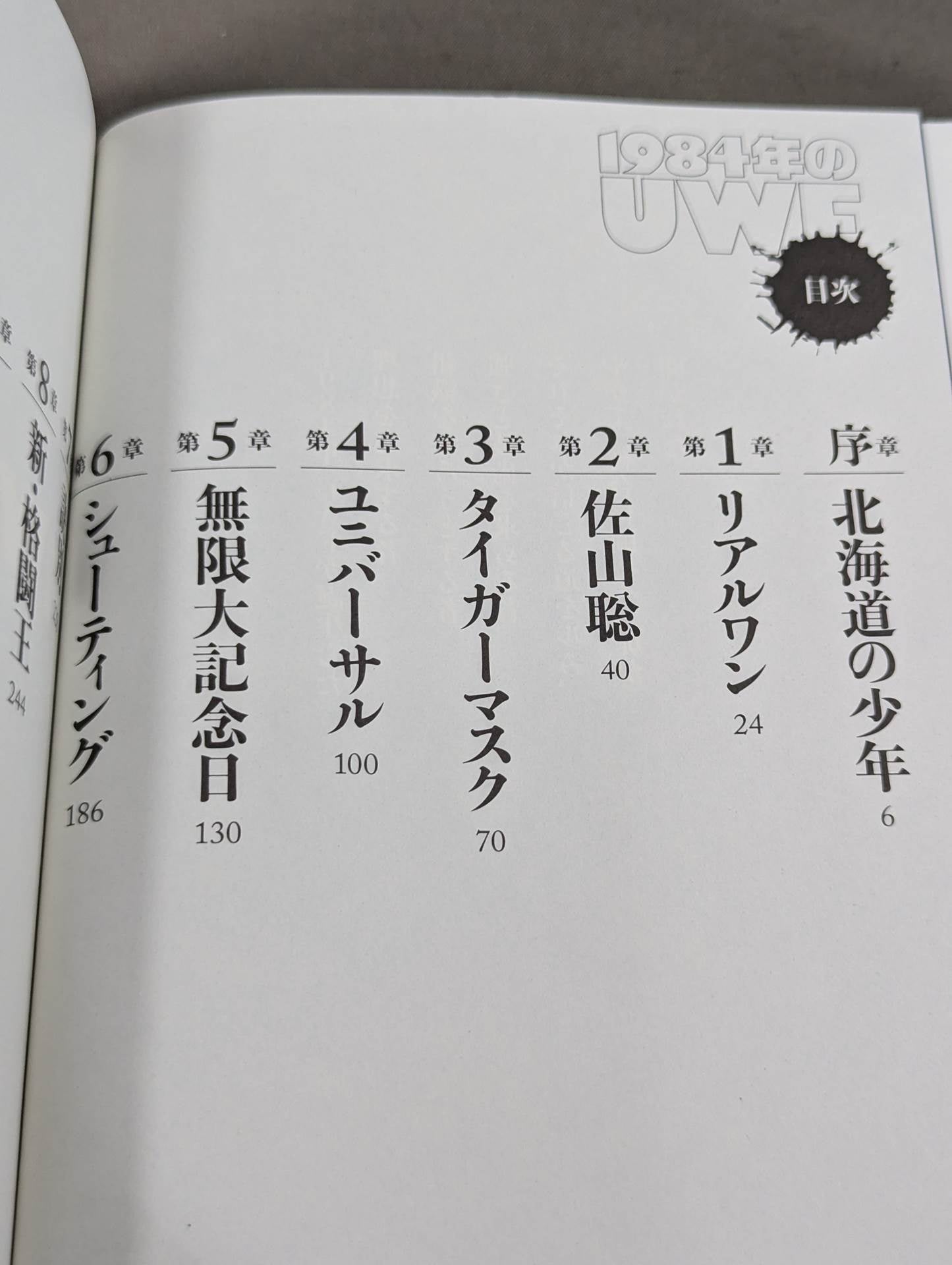 1984年のUWF