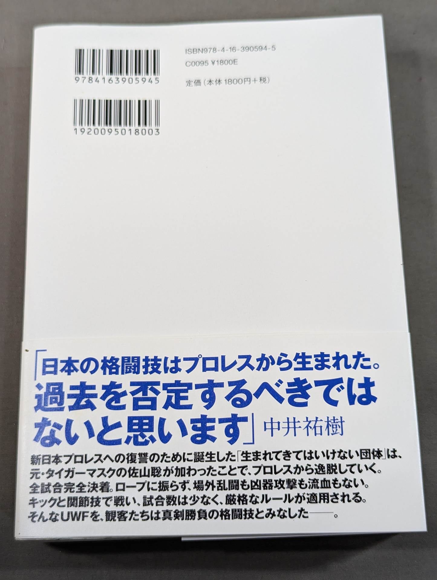 1984年のUWF