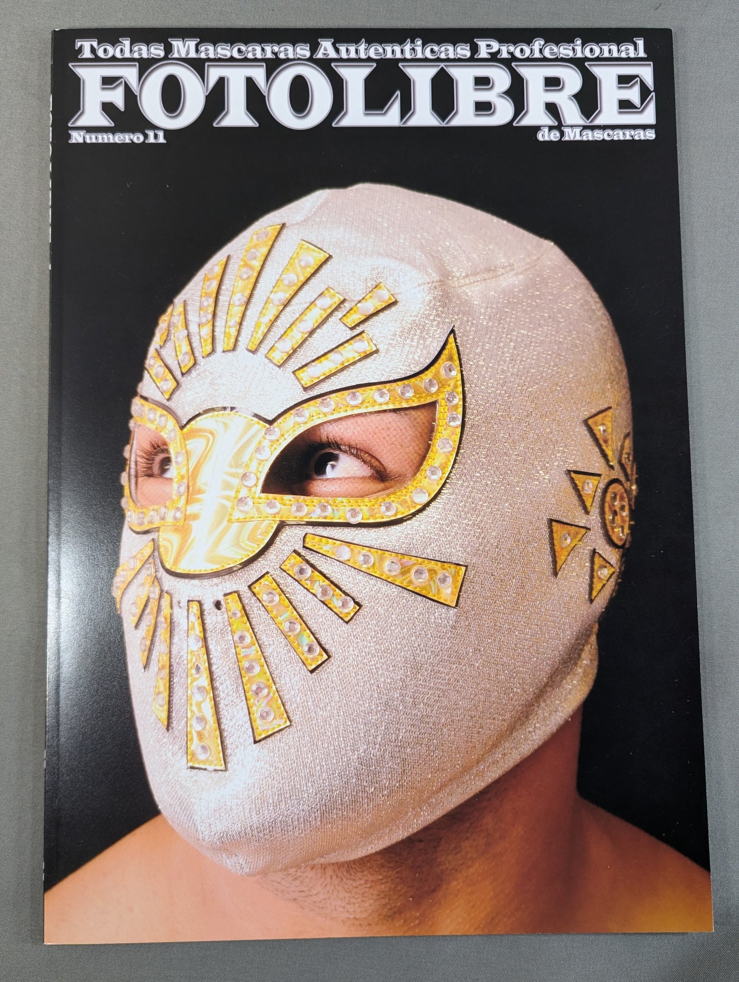 【初代ミスティコ 直筆サイン入り】FOTOLIBRE de Mascara Numero.11