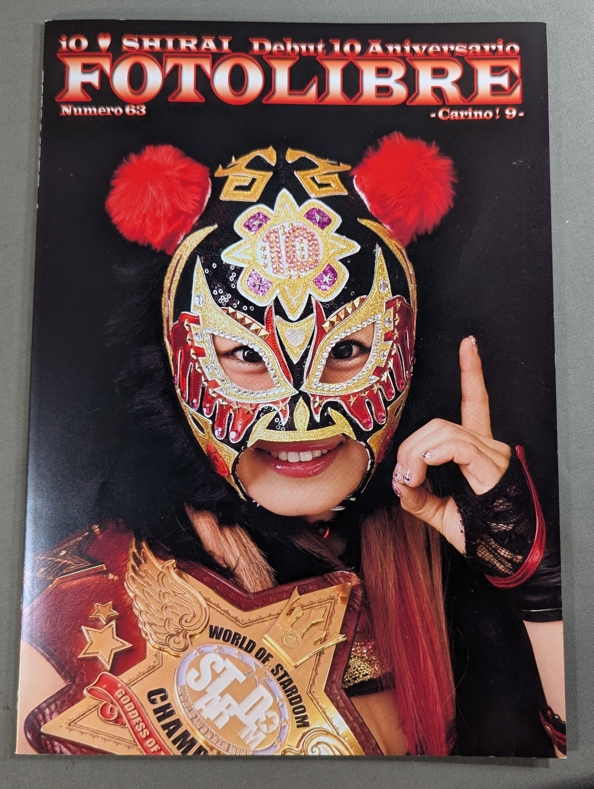 【紫雷イオ 直筆サイン入り】FOTOLIBRE de Mascara Numero.63