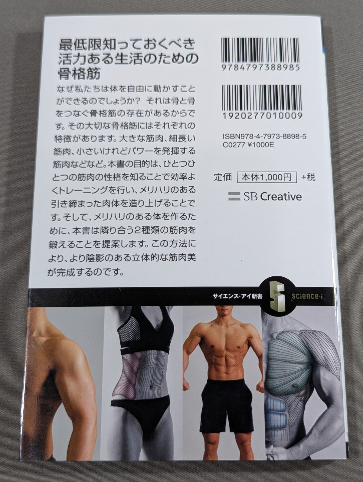 正しい筋肉学 メリハリある肉体美を作る理論と実践