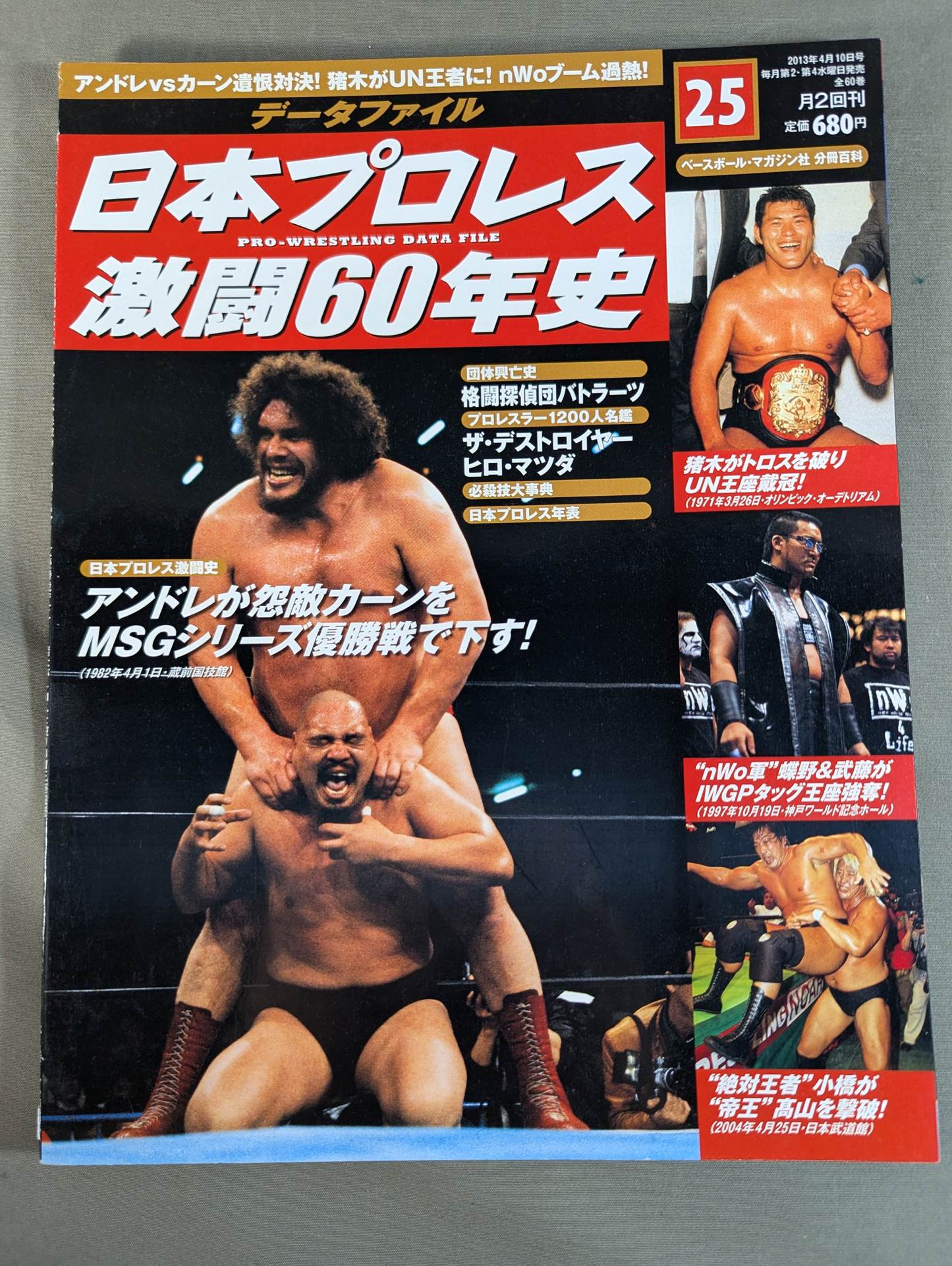 日本プロレス激闘60年史 (25) – 闘道館