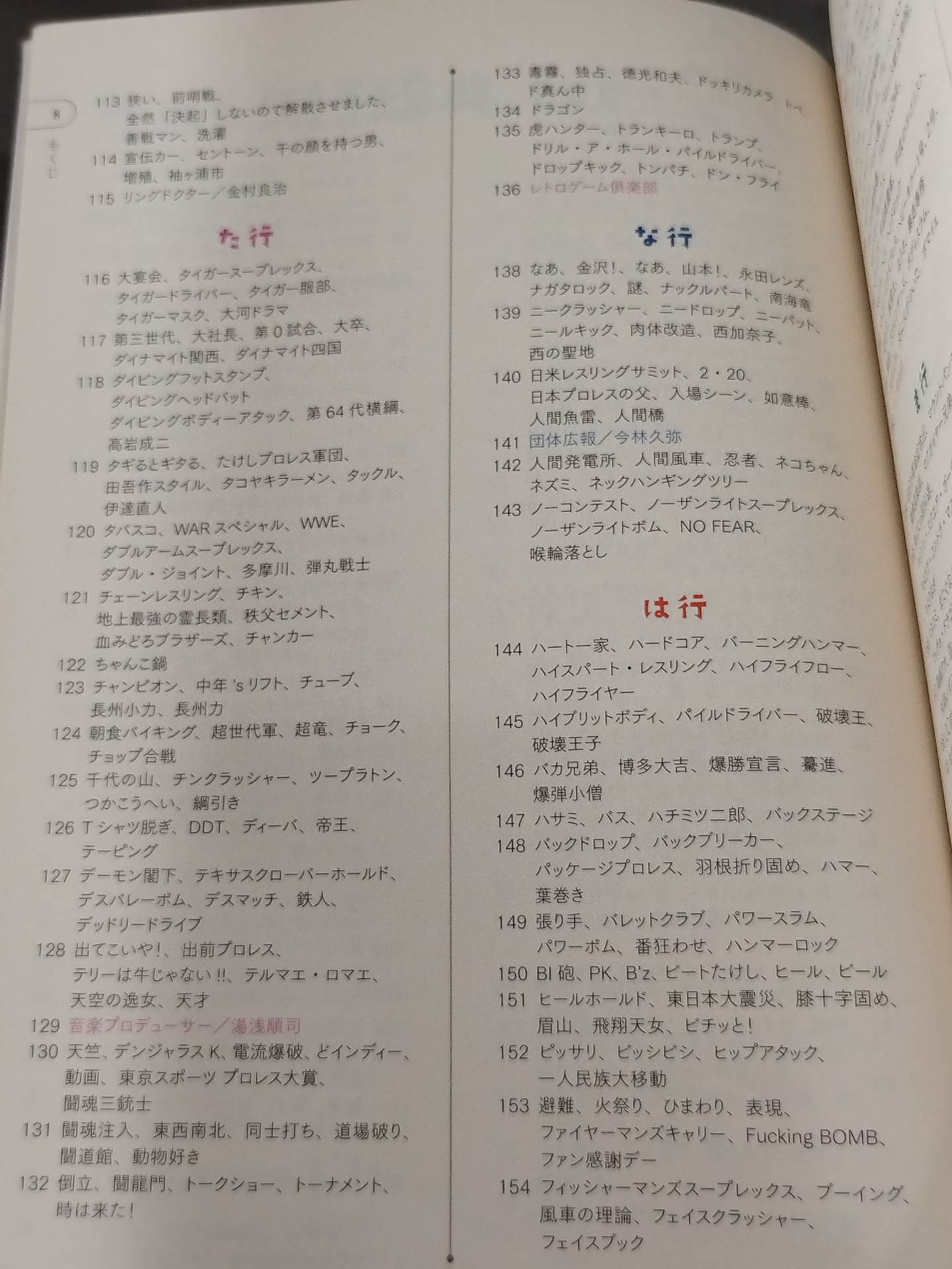 プロレス語辞典 プロレスにまつわる言葉をイラストと豆知識で元気に読み解く