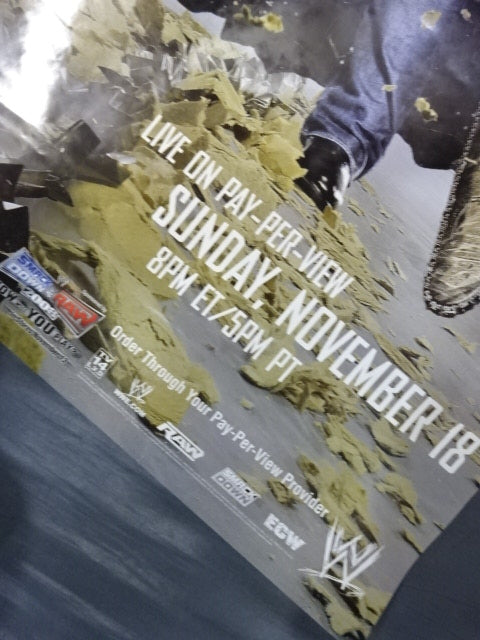 SURVIVOR SERIES 2007 PPVフルサイズポスター