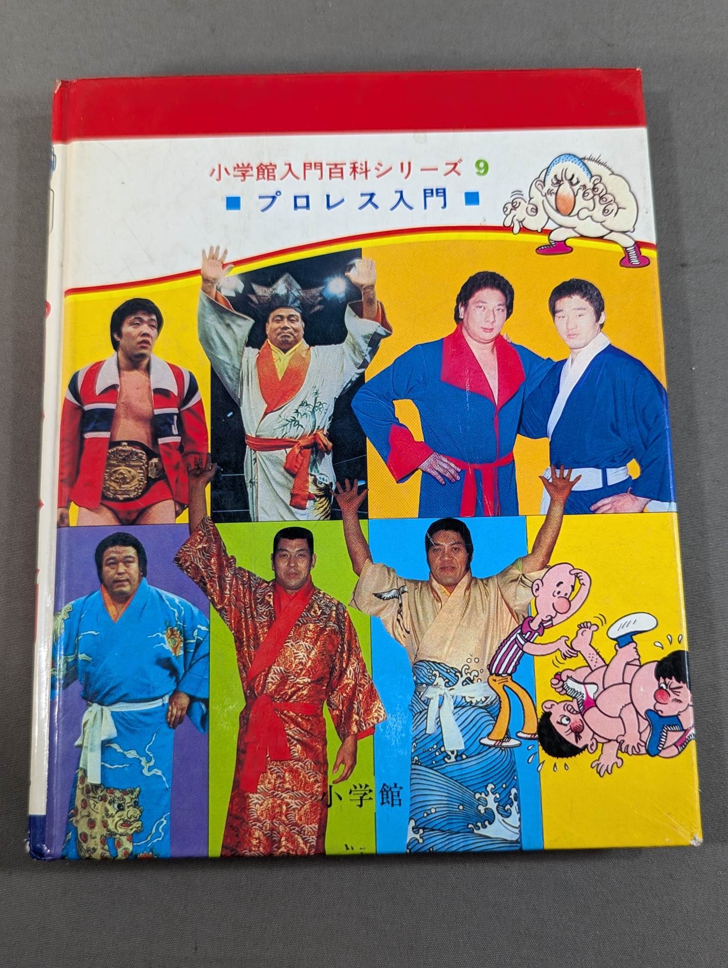 プロレス入門 小学館入門百科シリーズ⑨(表紙:BI砲・ピースサイン)