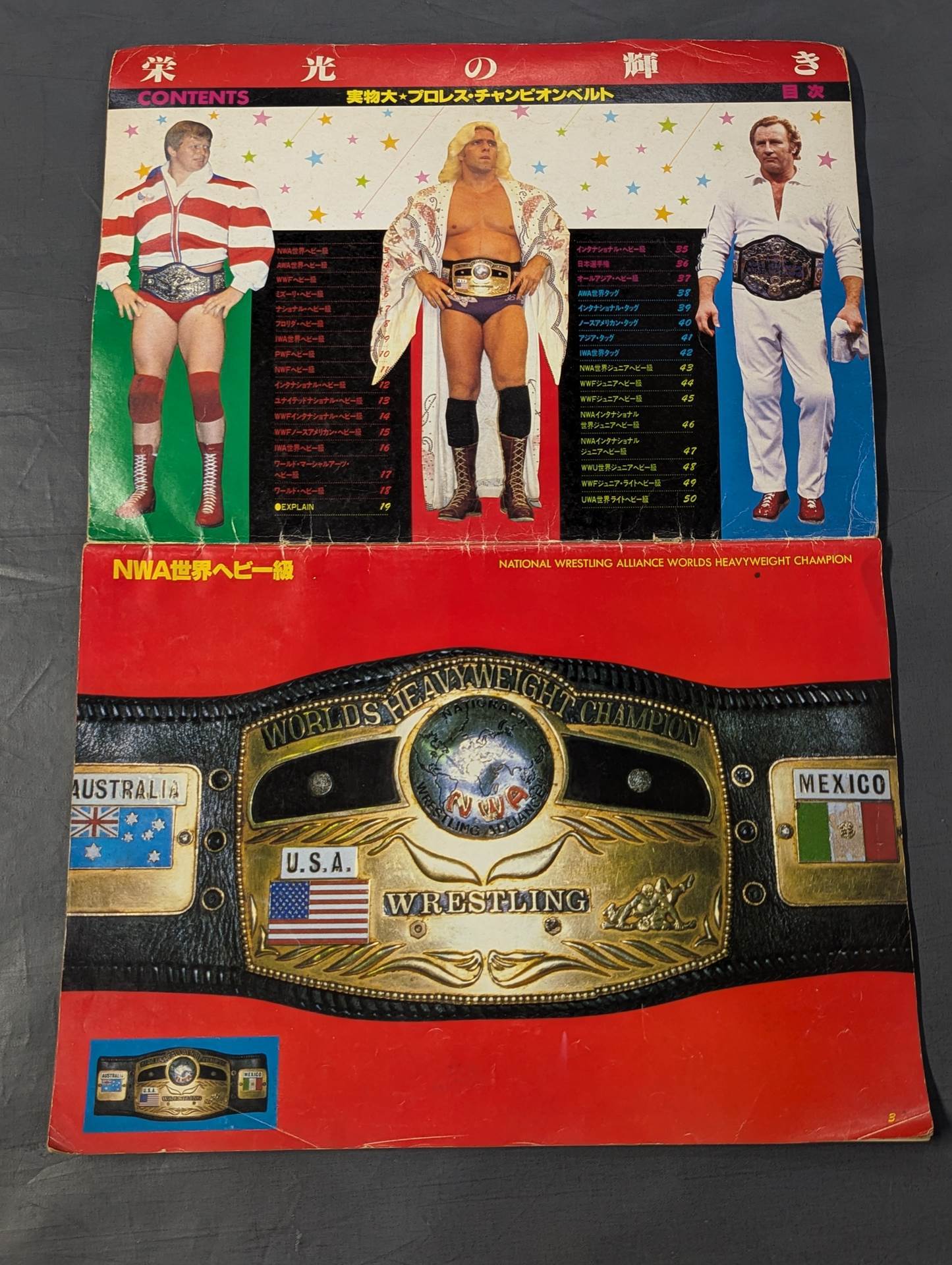 ★ Life-size ★ glorious Pro Wrestling Championship Belt