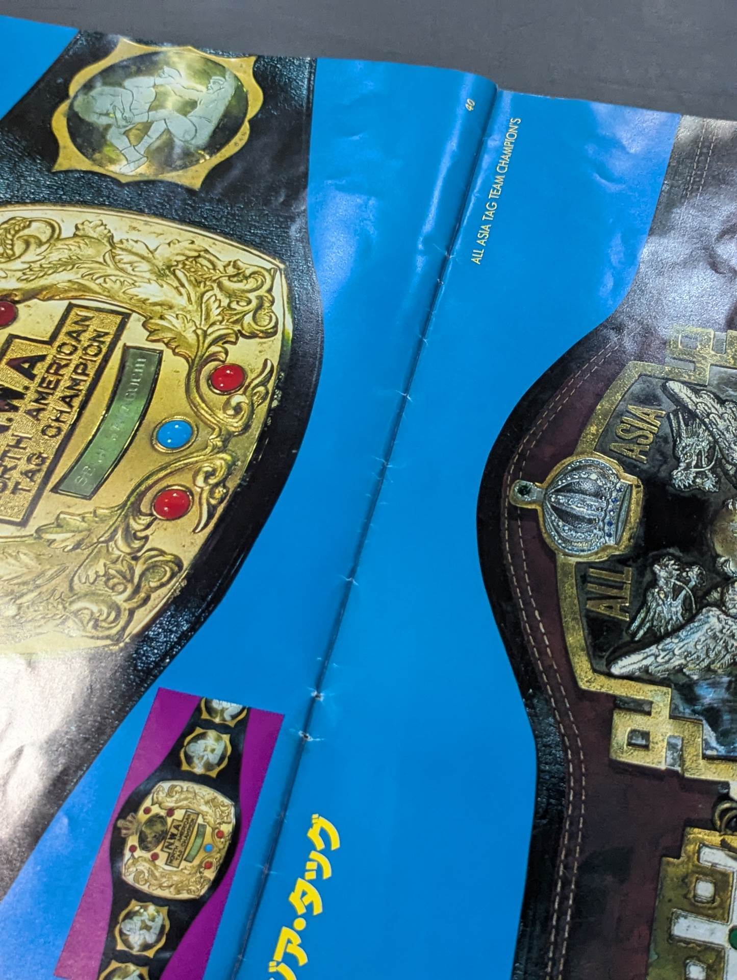 ★ Life-size ★ glorious Pro Wrestling Championship Belt
