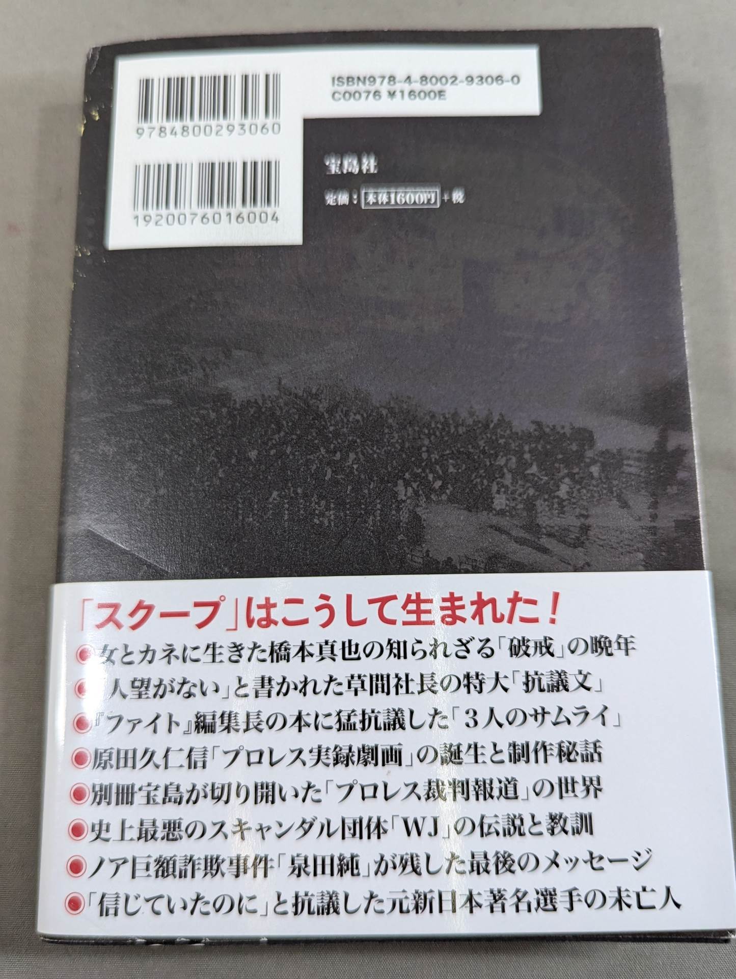 プロレス界vs.別冊宝島 スキャンダル15年戦争の全内幕