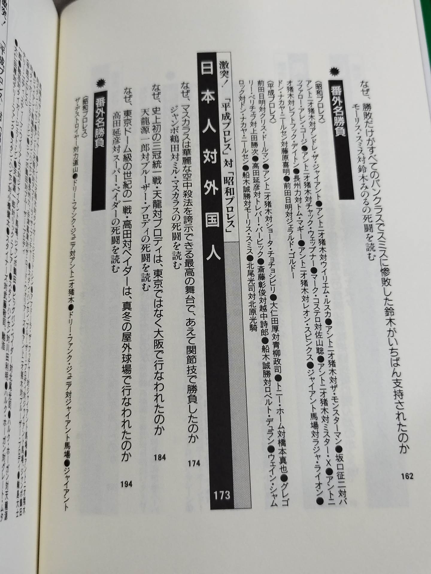 ポケットブック65 プロレス死闘名勝負226選の読み方