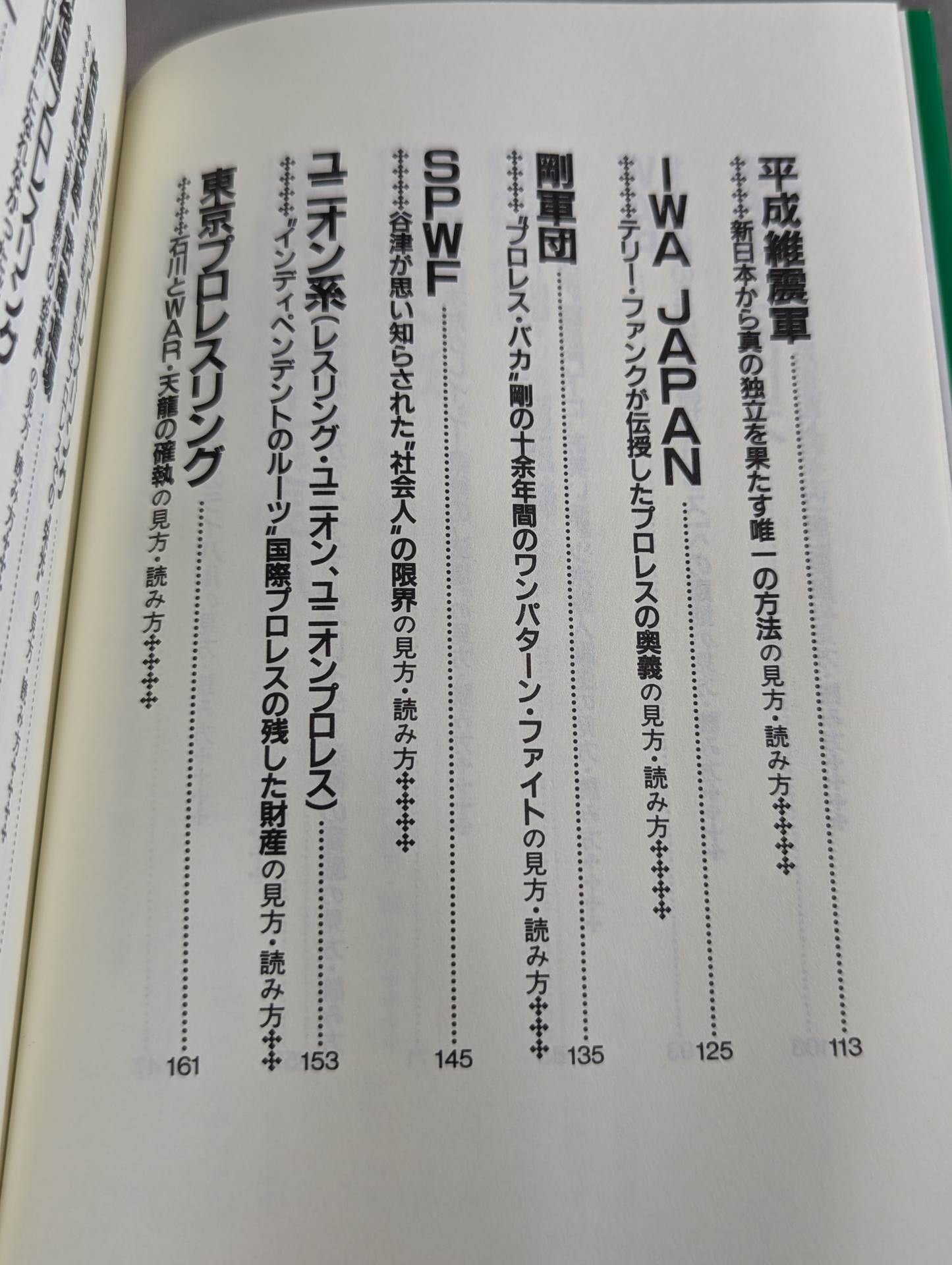 ポケットブック83 平成プロレス30団体の見方・読み方