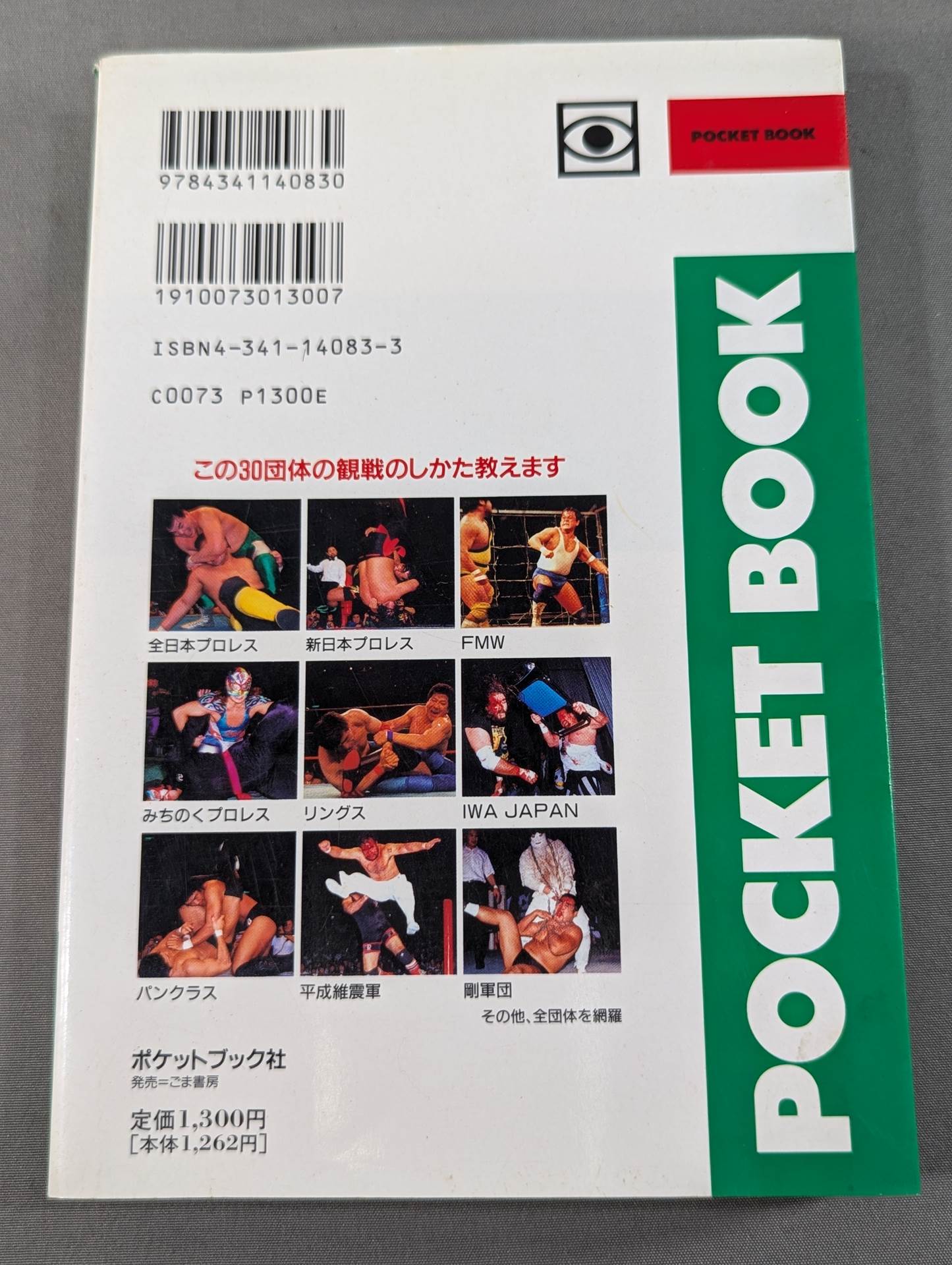 ポケットブック83 平成プロレス30団体の見方・読み方