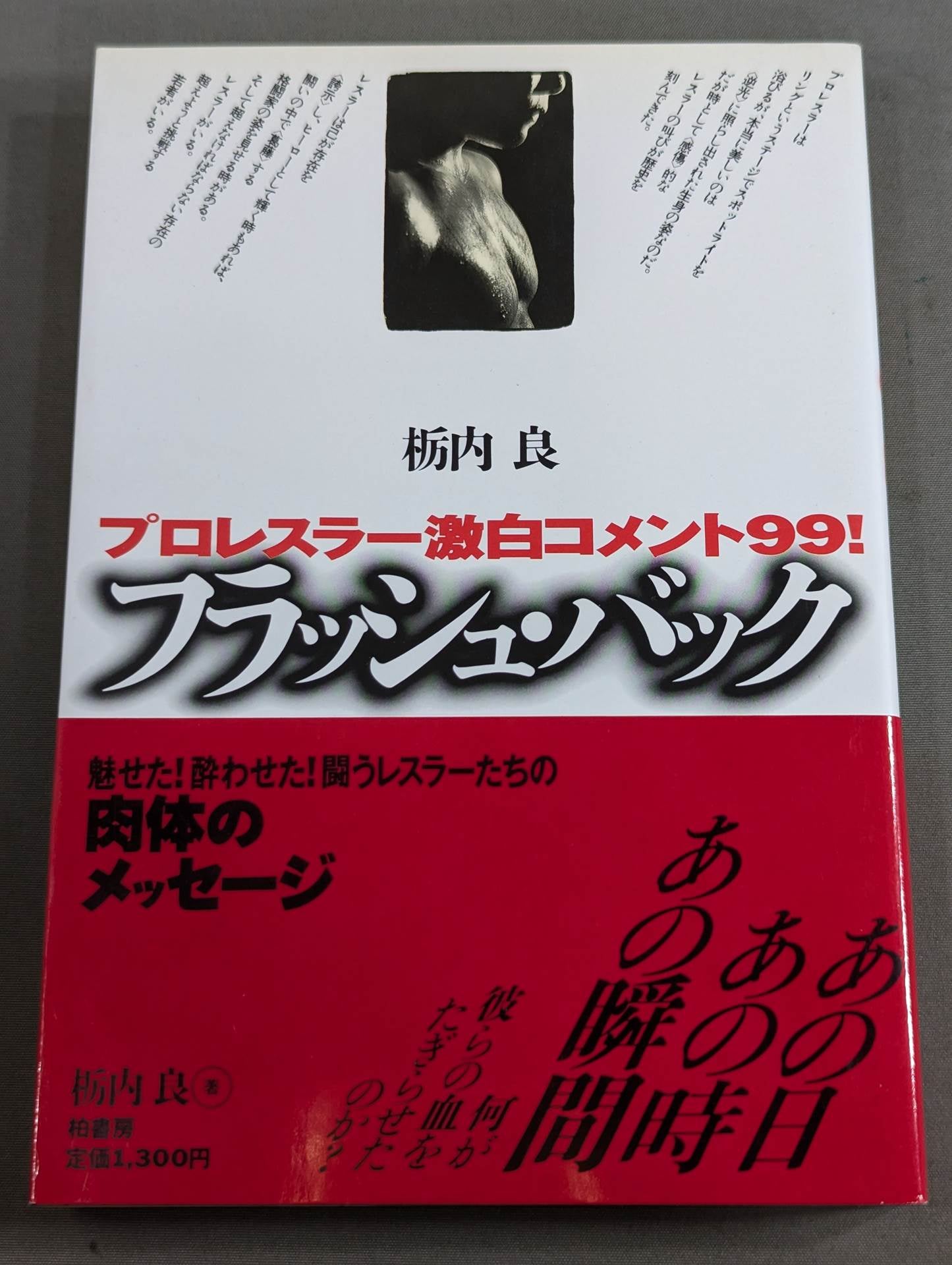 プロレスラー激白コメント99! フラッシュ・バック
