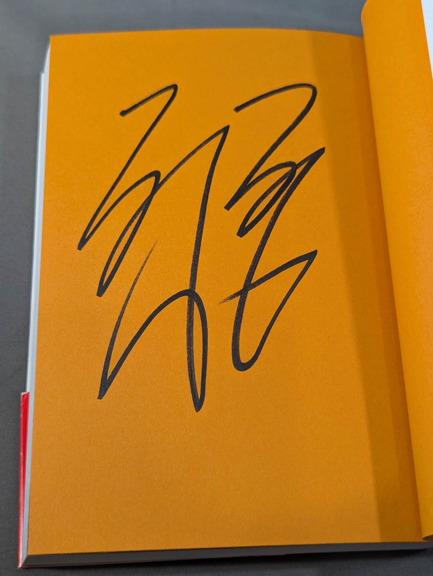 【hand signed autograph】 We culture Pro Wrestling DDT