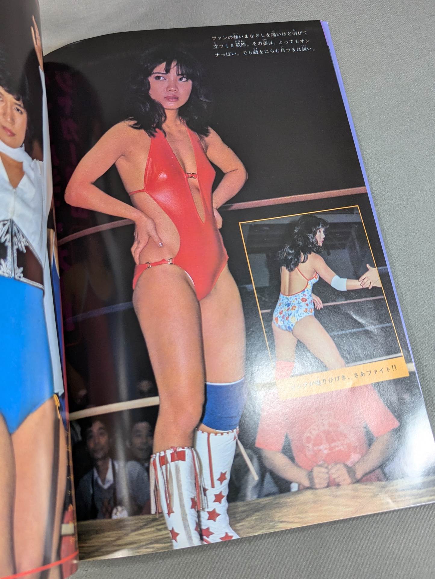 女子プロレス・ビューティーフル・ファイター・グラフィック リングより愛を!!
