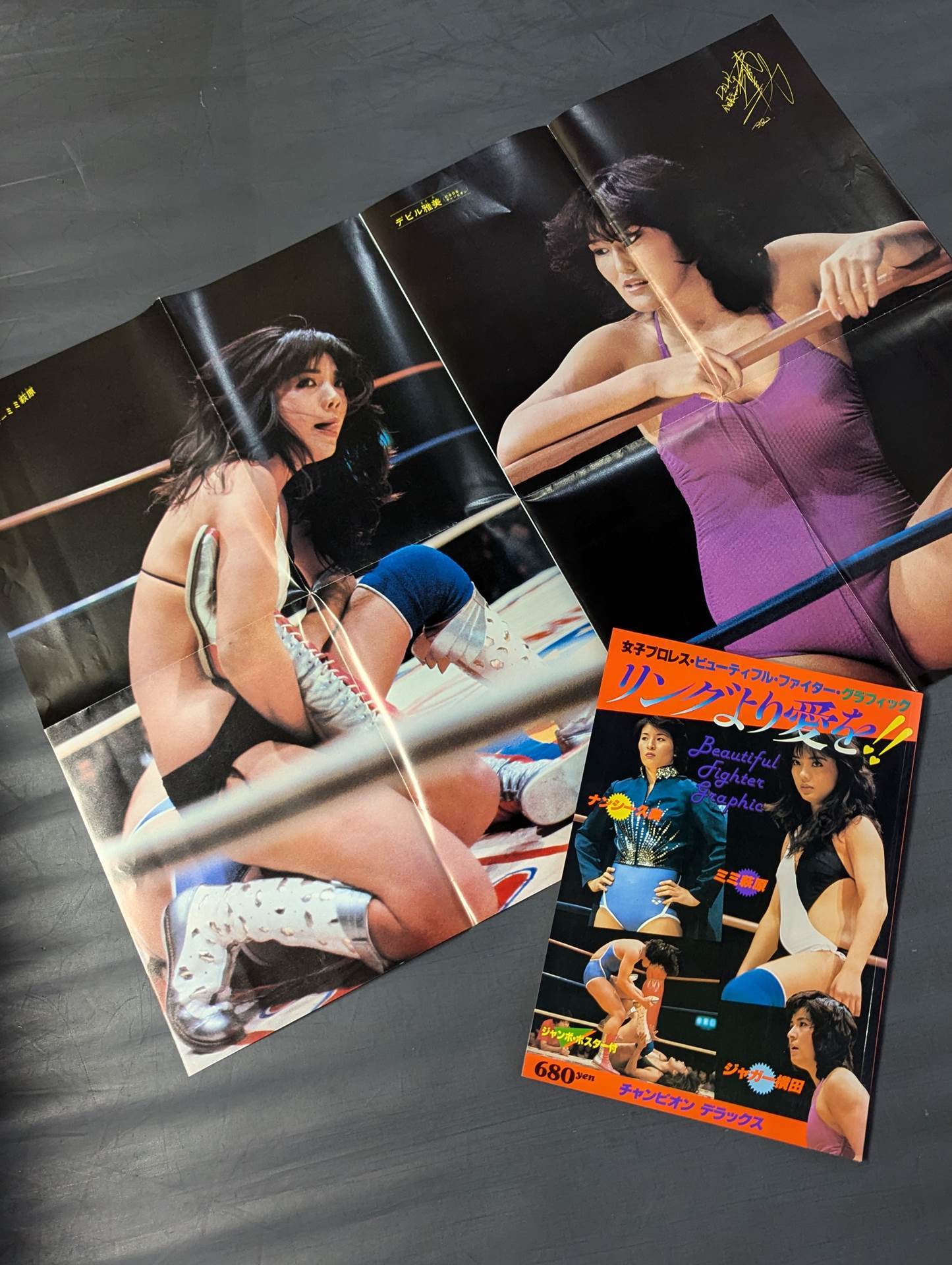 女子プロレス・ビューティーフル・ファイター・グラフィック リングより愛を!!