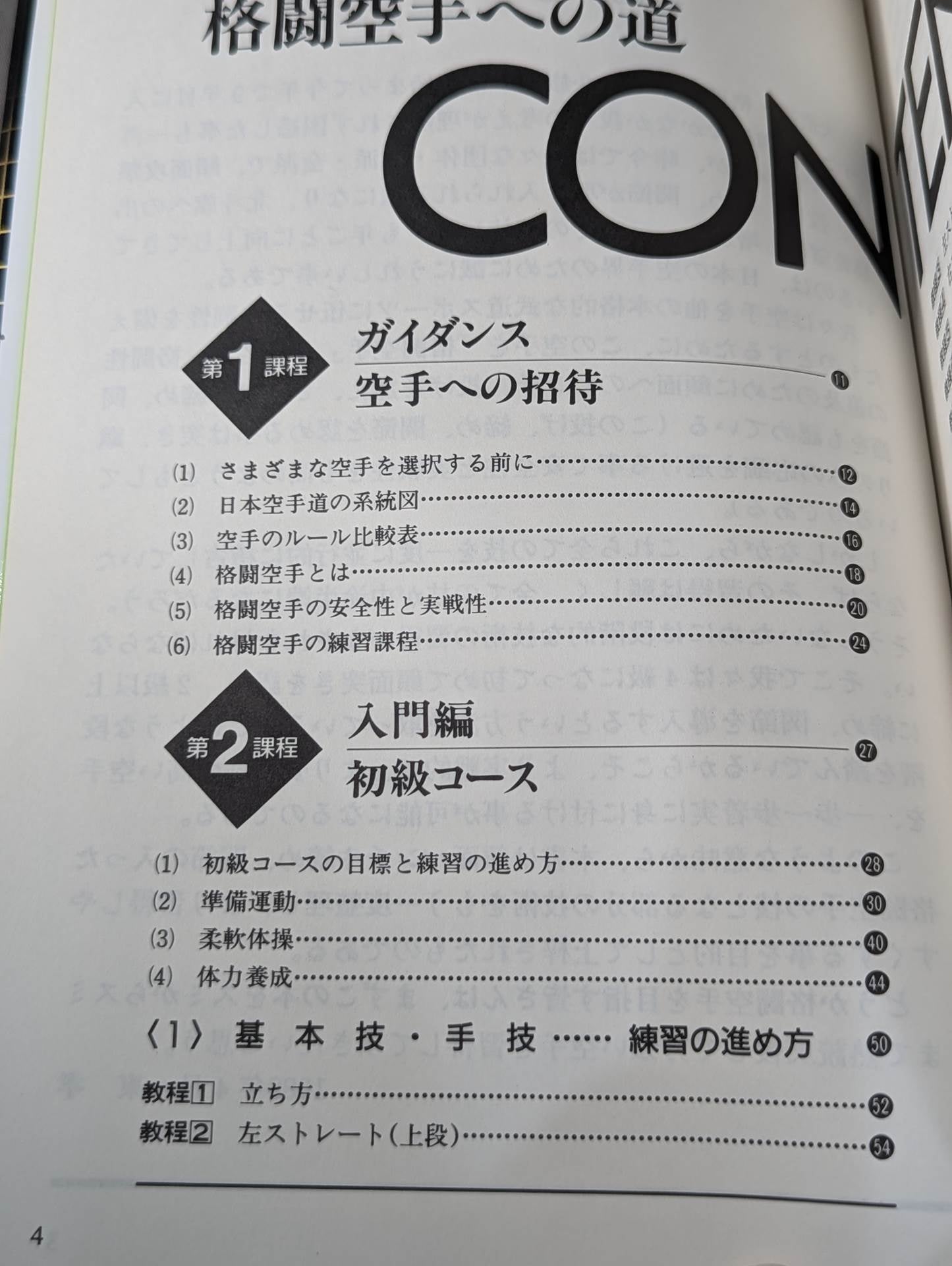 格闘空手への道 75のステップ【入門編】