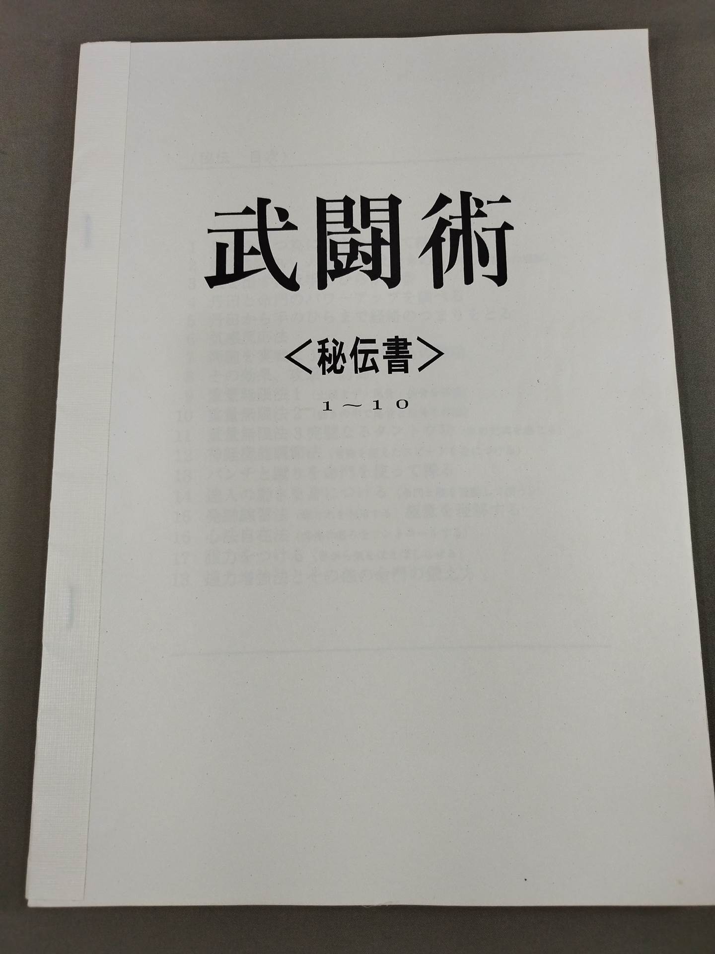 武闘術 4冊セット(入門編/練功編/実践編/秘伝書)