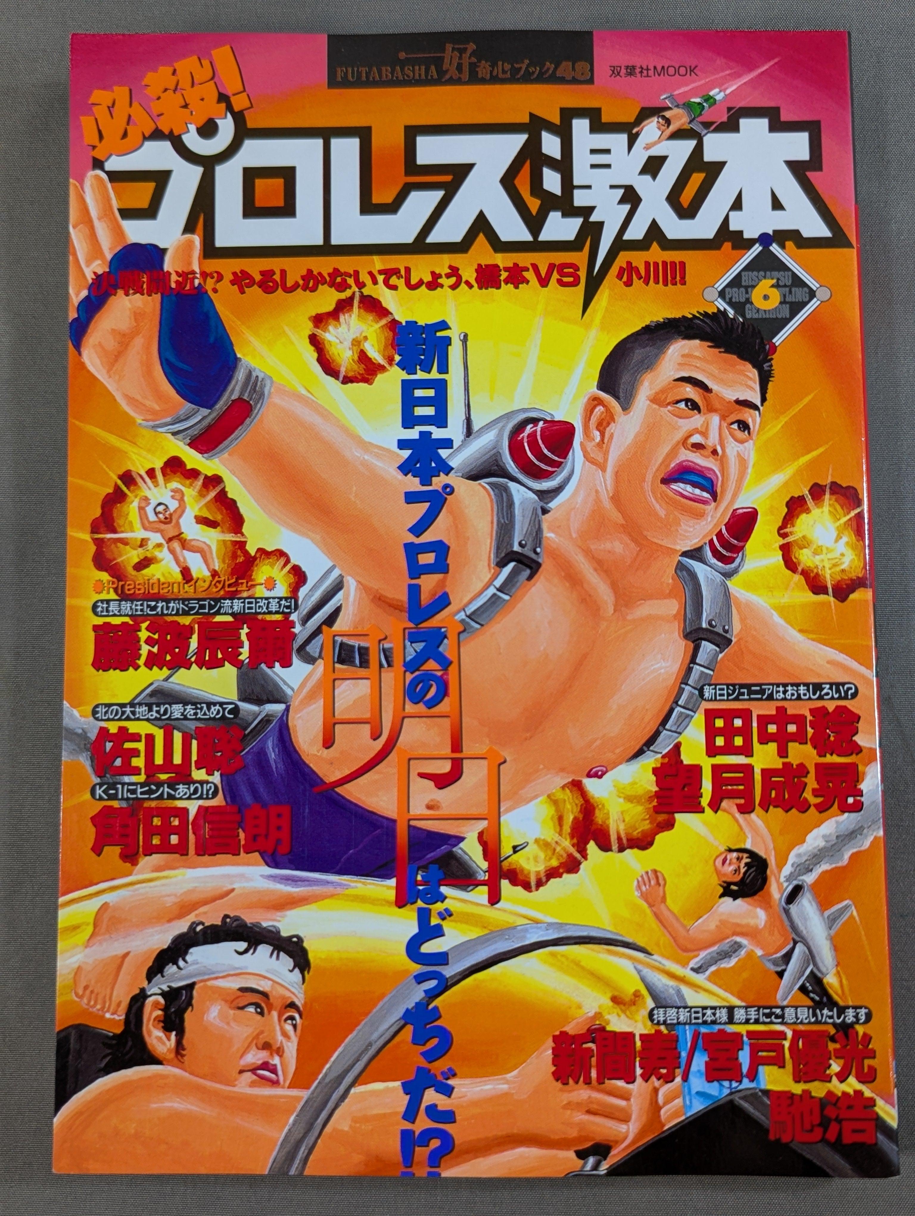 必殺！プロレス激本6 新日本プロレスの明日はどっちだ!? – 闘道館