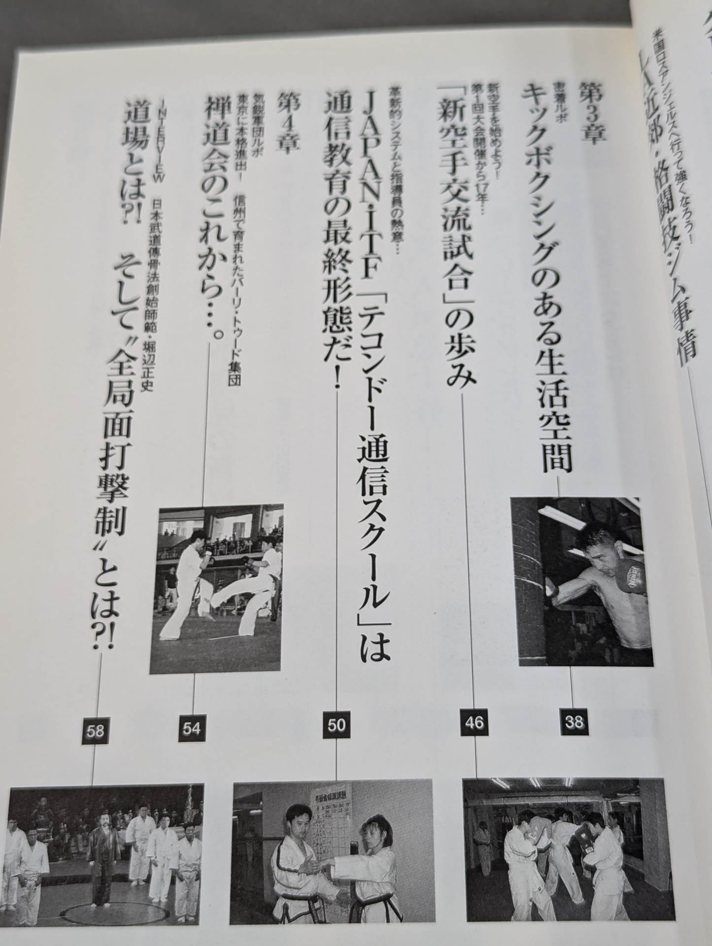 Martial Arts Introductory Guidebook 2000-2001