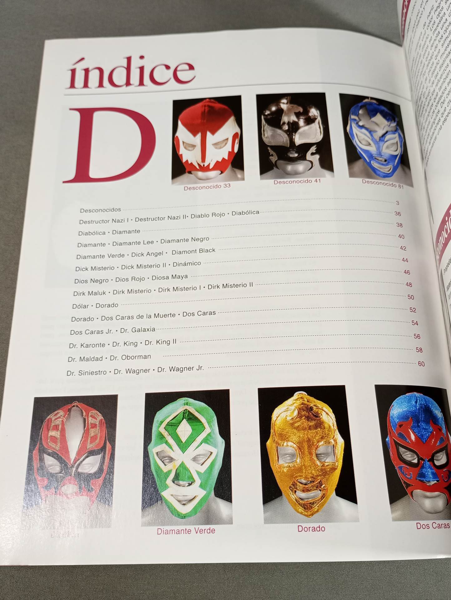 Enciclopedia de MASCARAS Tomo 9