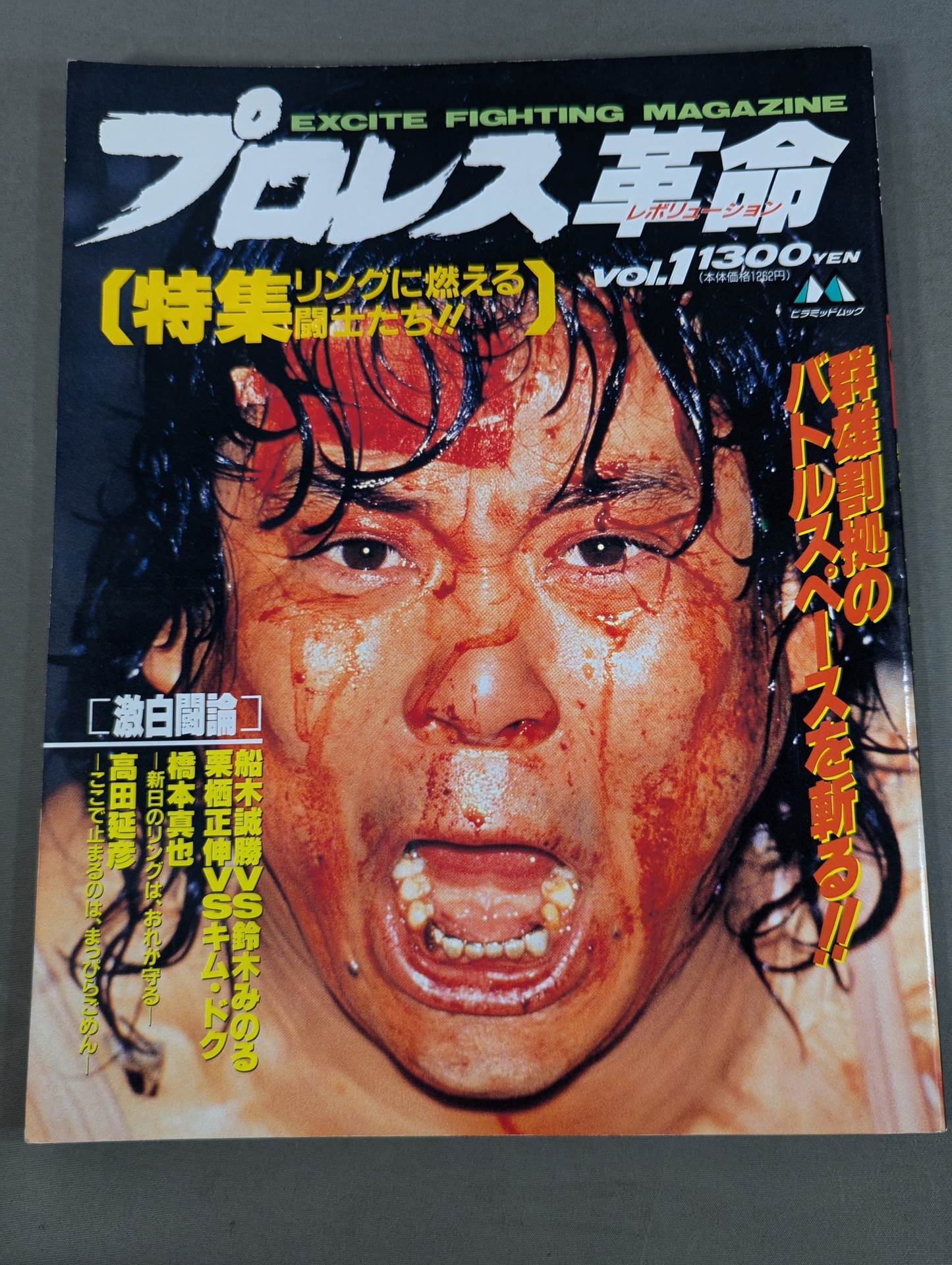 プロレス革命(レボリューション) vol.1 リングに燃える闘士たち!!
