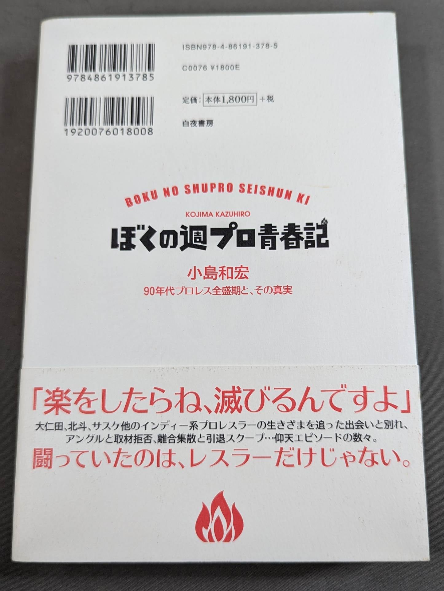 ぼくの週プロ青春記 90年代プロレス全盛期とその真実(帯付)