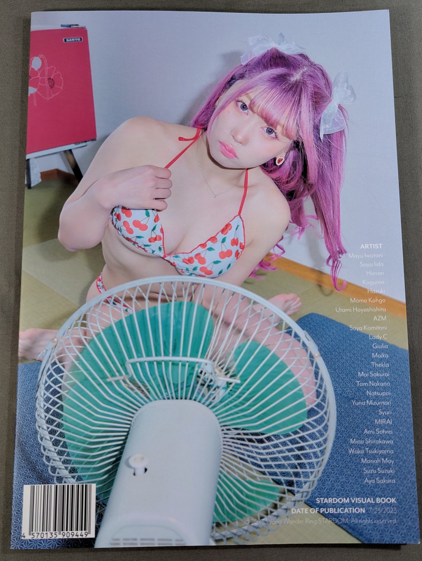 【AYA SAKURA hand signed autograph 】STARDOM VISUAL BOOK Bikiniing 12