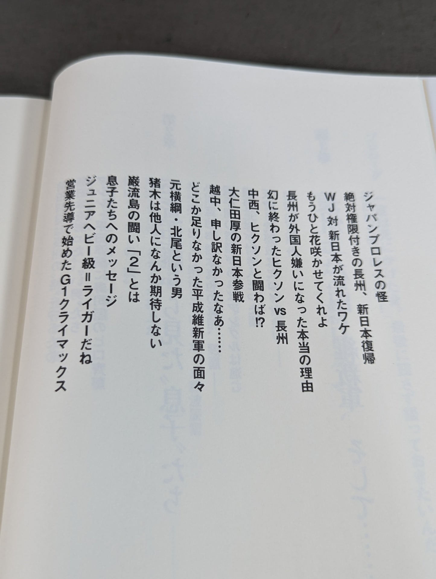 プロレス界最強仕掛人 永島オヤジのまぁだま~って読んでみてよ