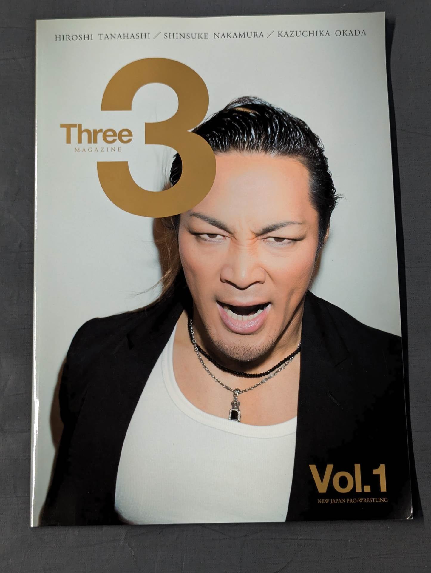 Three MAGAZINE Vol.1(棚橋表紙ver.)