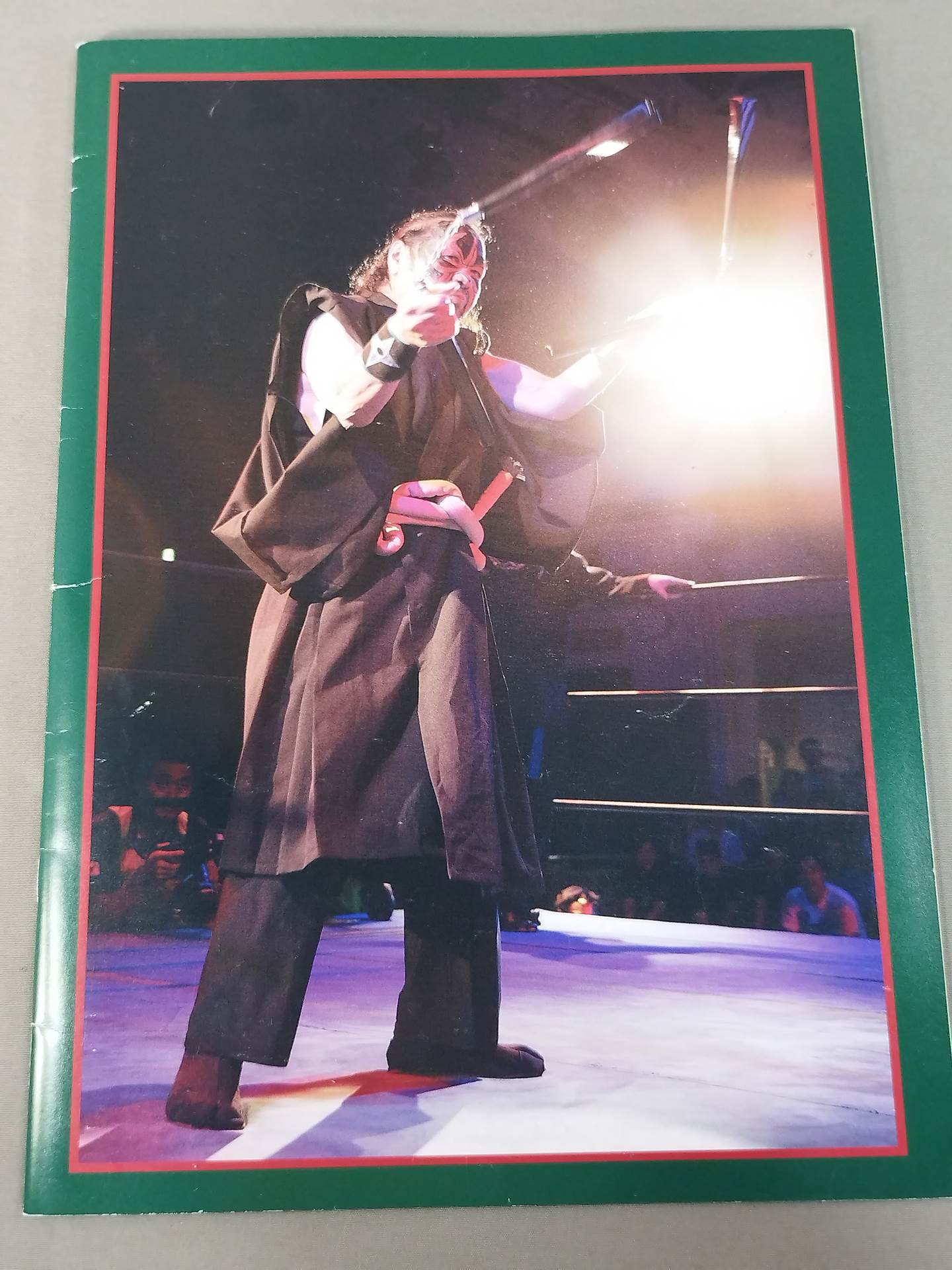 【Hand Signed Autograph】 Fight Album(1) The Great Kabuki