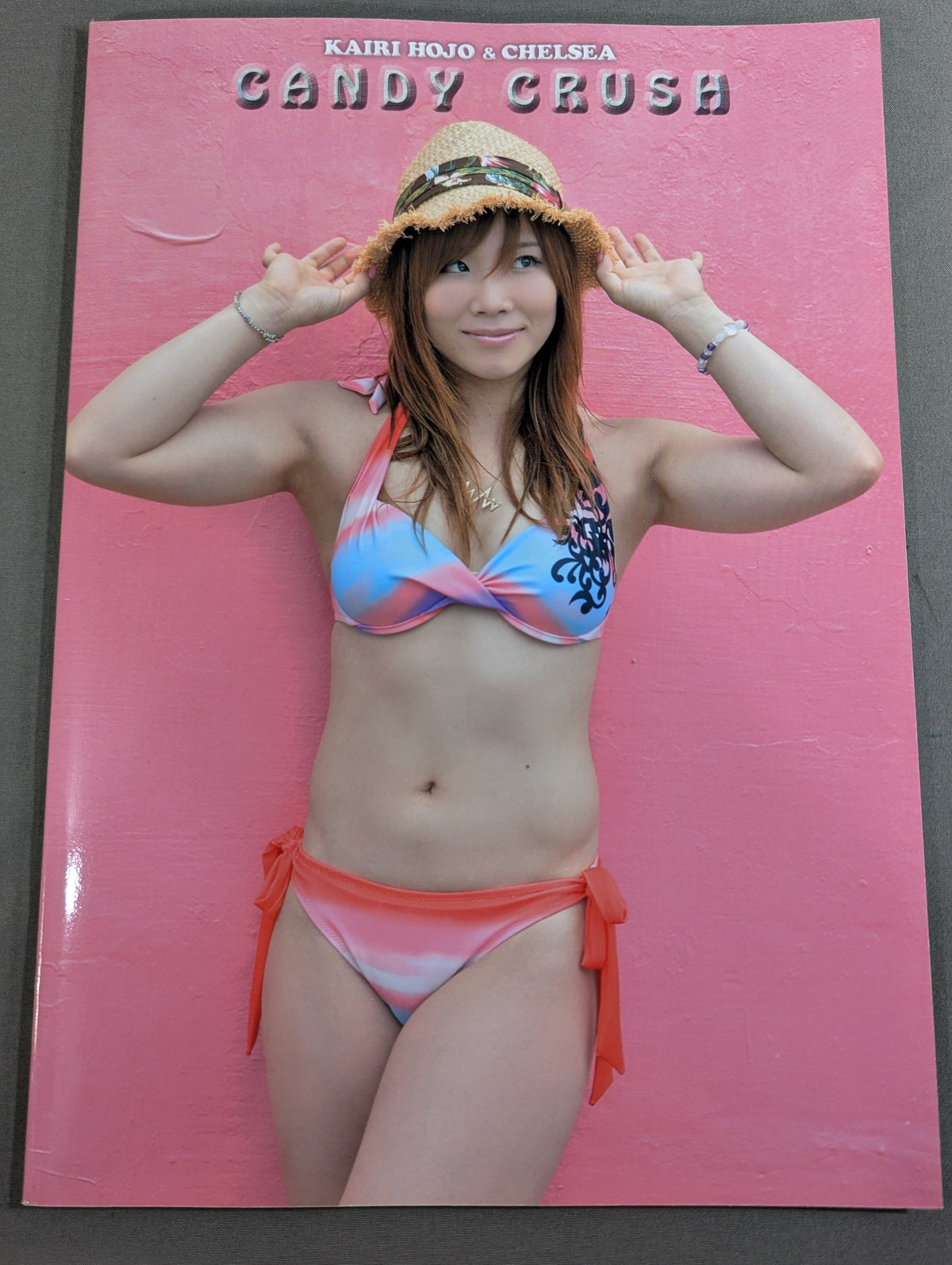 【Chelsea hand signed autograph 】Kairi Hojo & Chelsea photo collection CANDY CRUSH