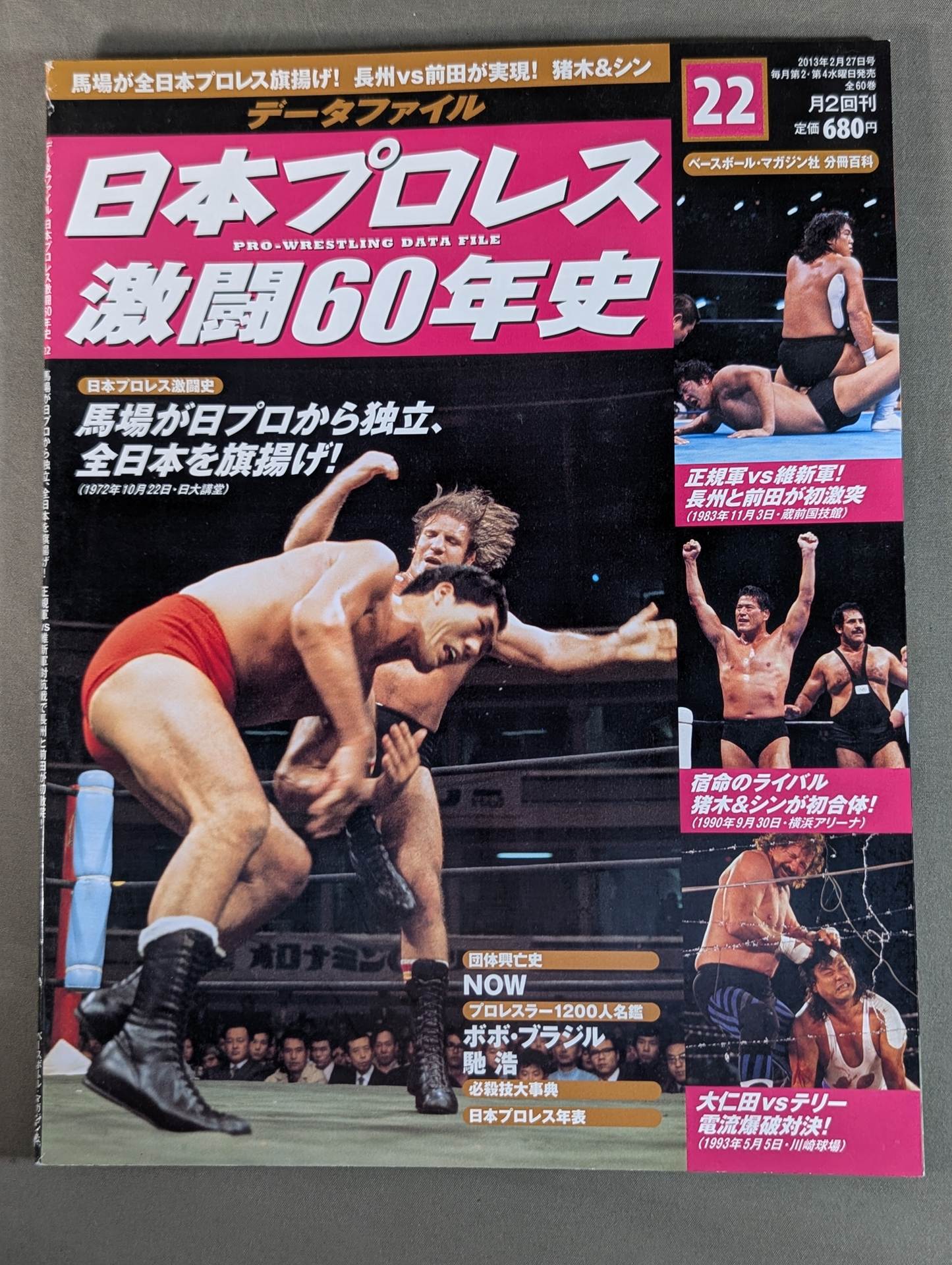 日本プロレス激闘60年史 (22) – 闘道館