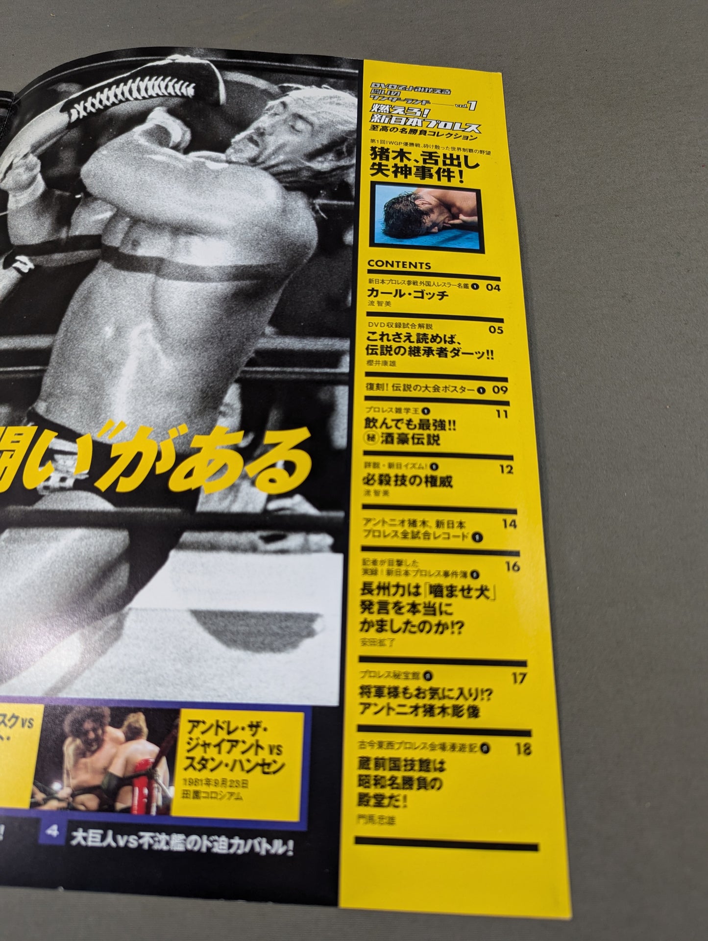 燃えろ!新日本プロレス vol.1
