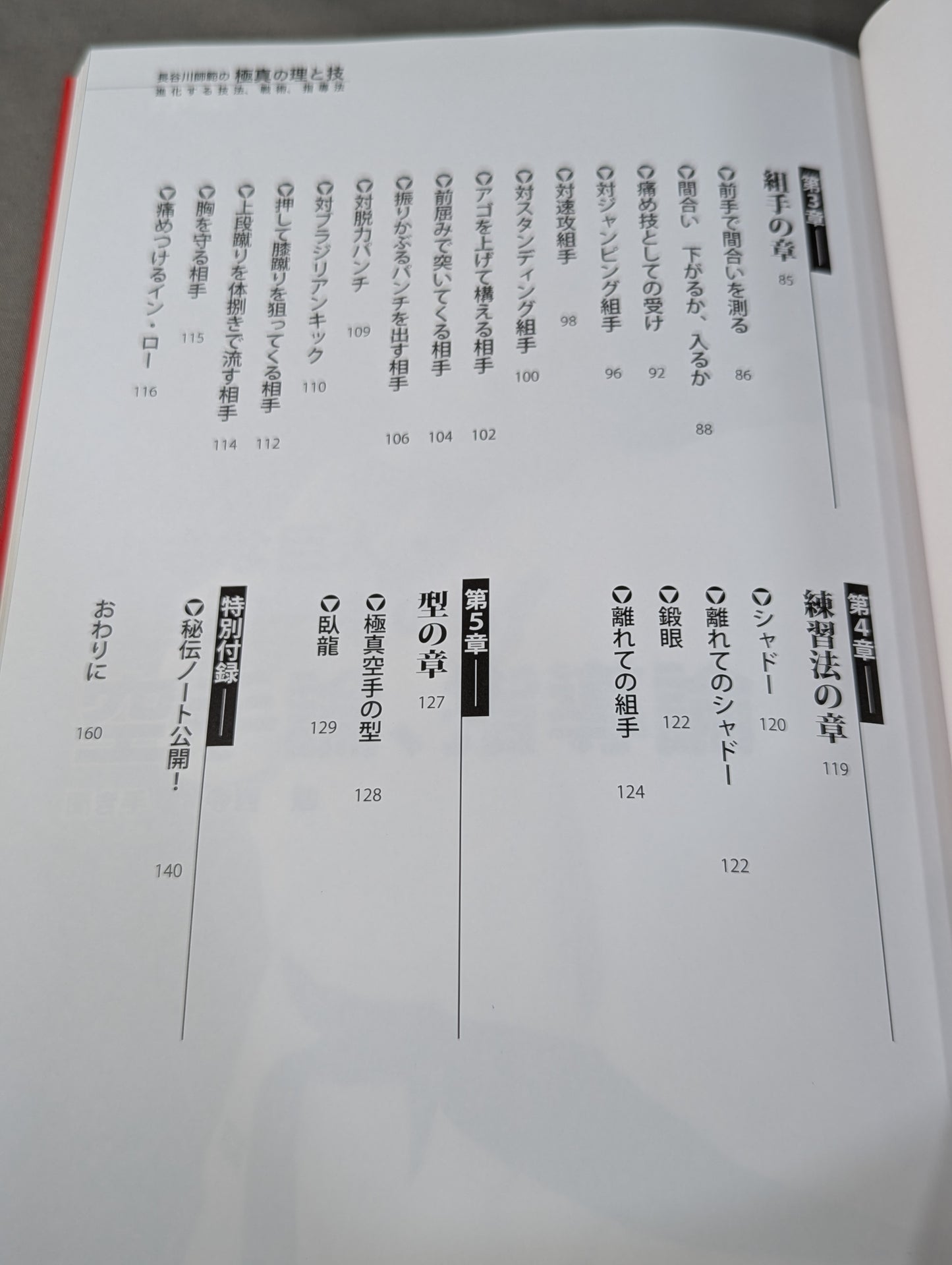 【hand signed autograph】  Kyokushin  of Kazuyuki Hasegawa Science and Technology