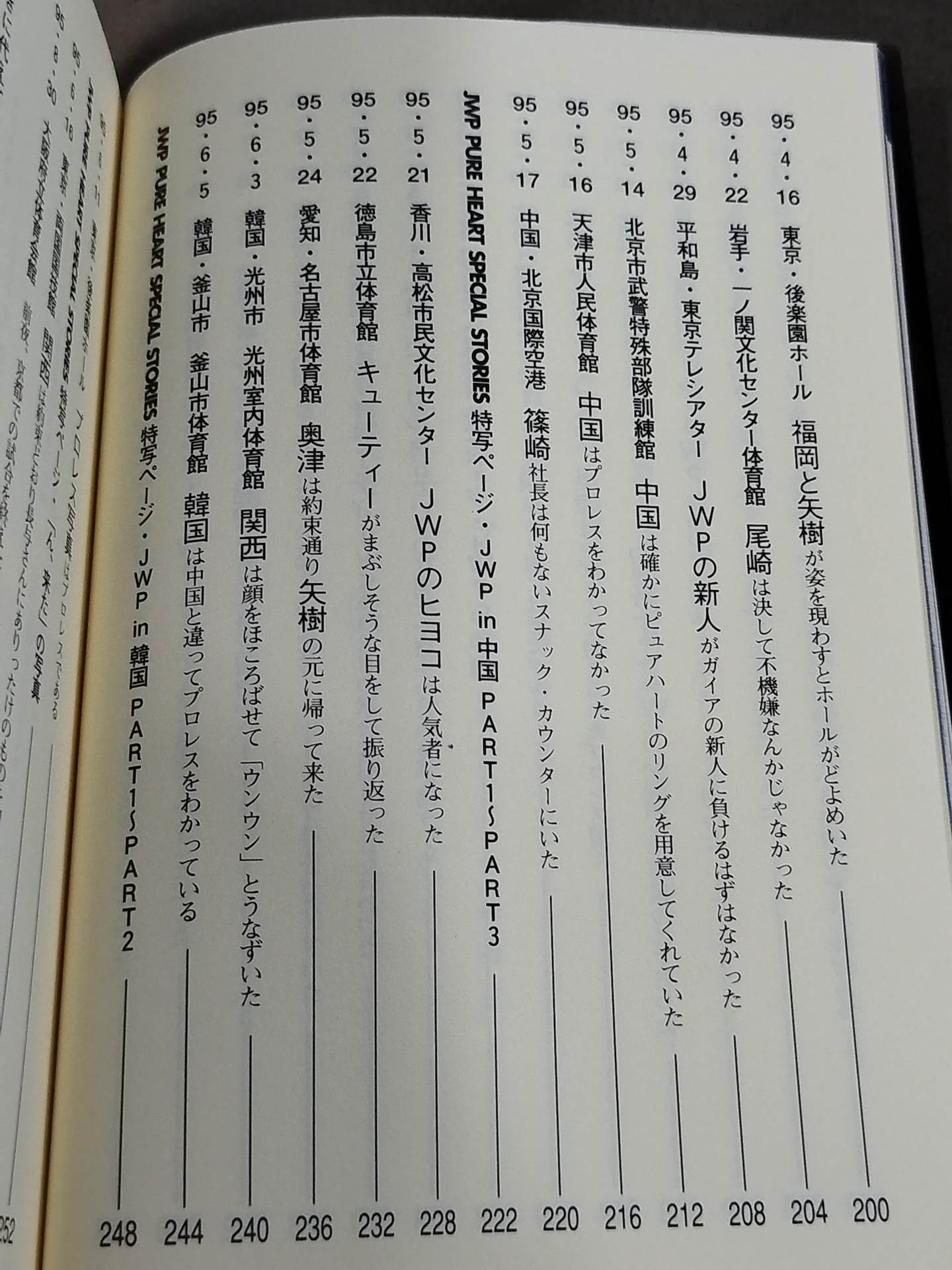 JWP ピュアハート・ストーリーズ 女子プロレス専属カメラマン日記・パート②