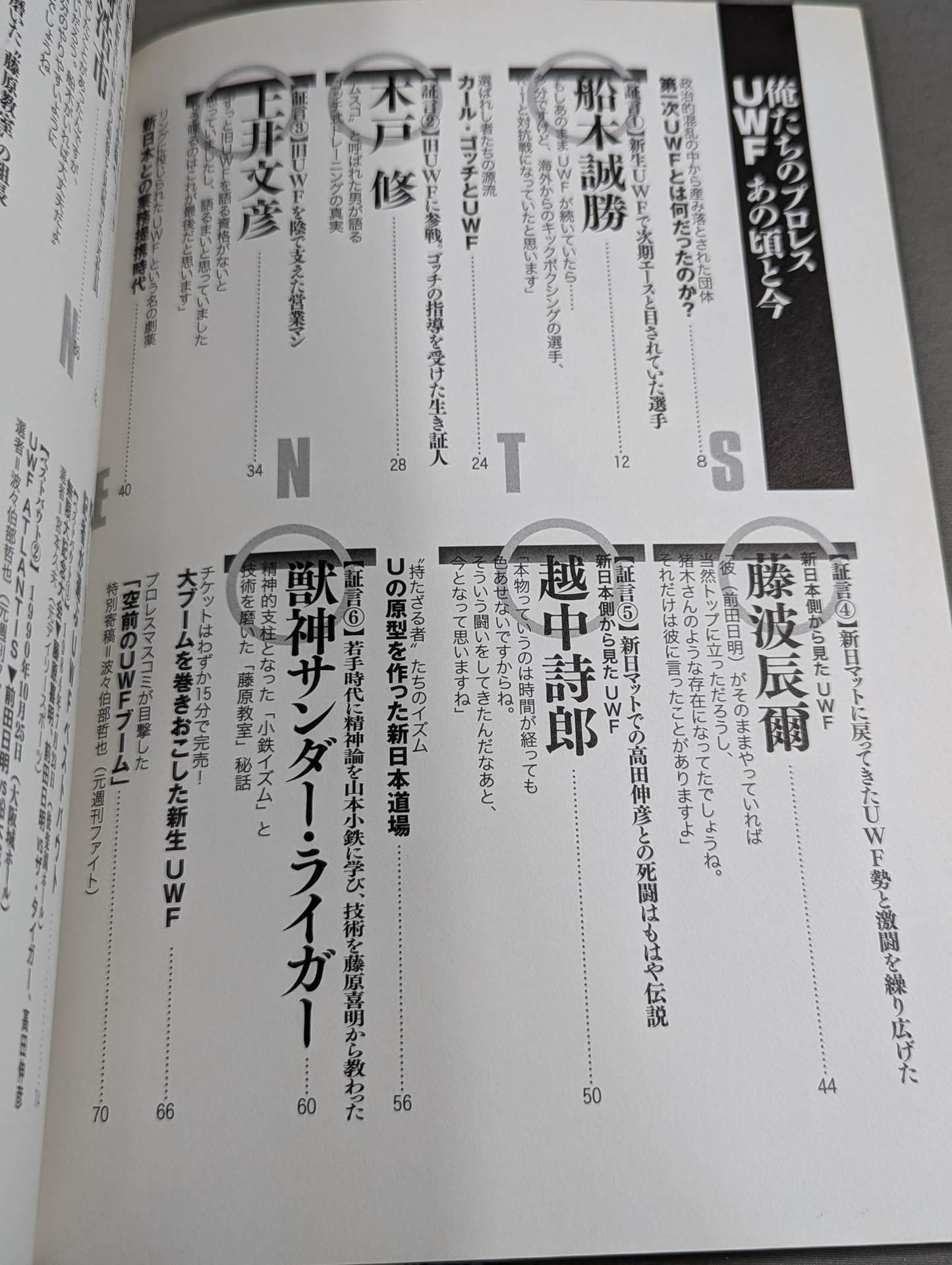 俺たちのプロレス Vol.1 UWFあの頃と今