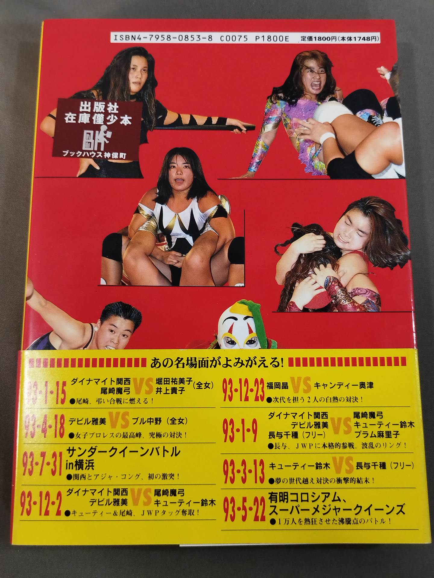 Women's Pro Wrestling Exclusive Photographer Diary / JWP Record of Touching Faces