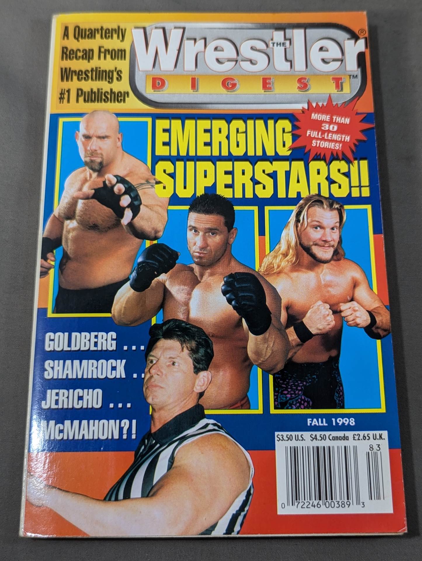 THE WRESTLER DIGEST FALL 1998