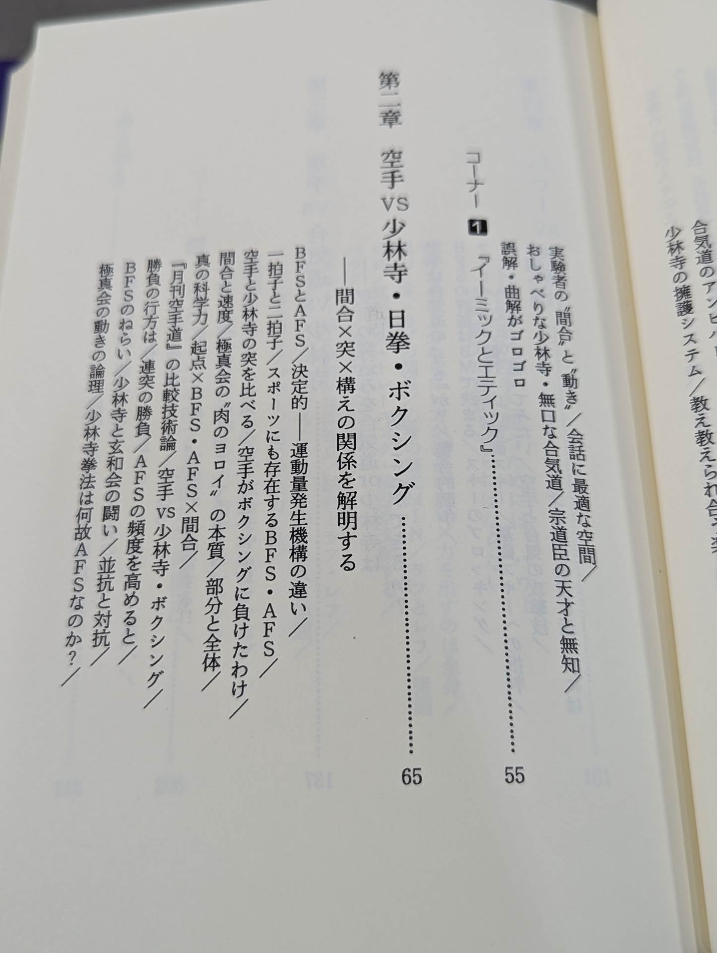空手・合気・少林寺 その徹底比較技術論
