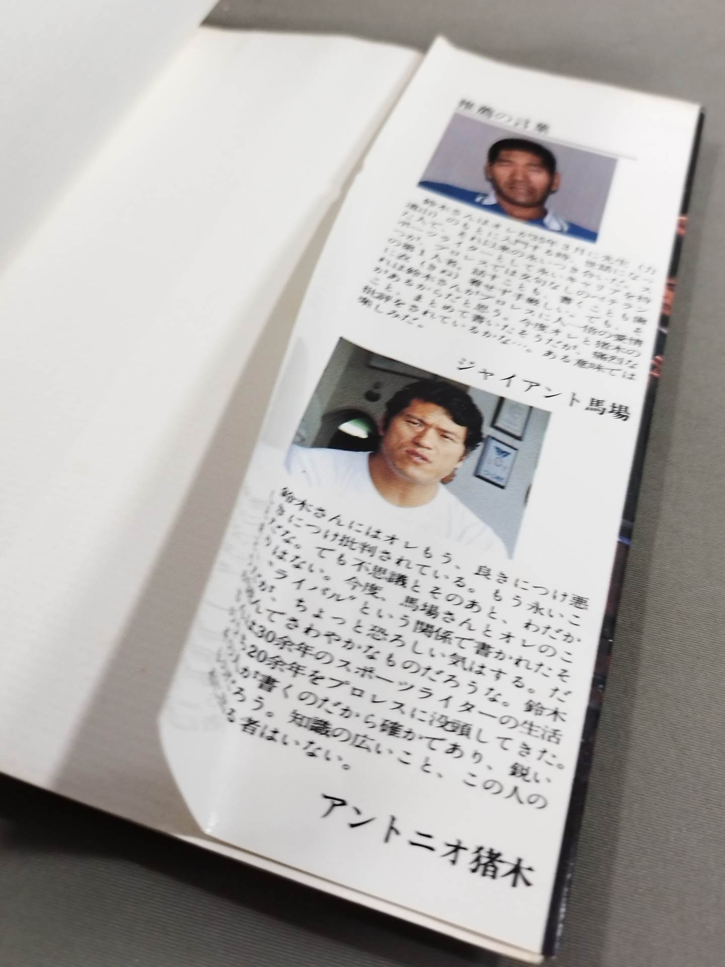 Fateful rival G. Baba A. Inoki Eternal Struggle