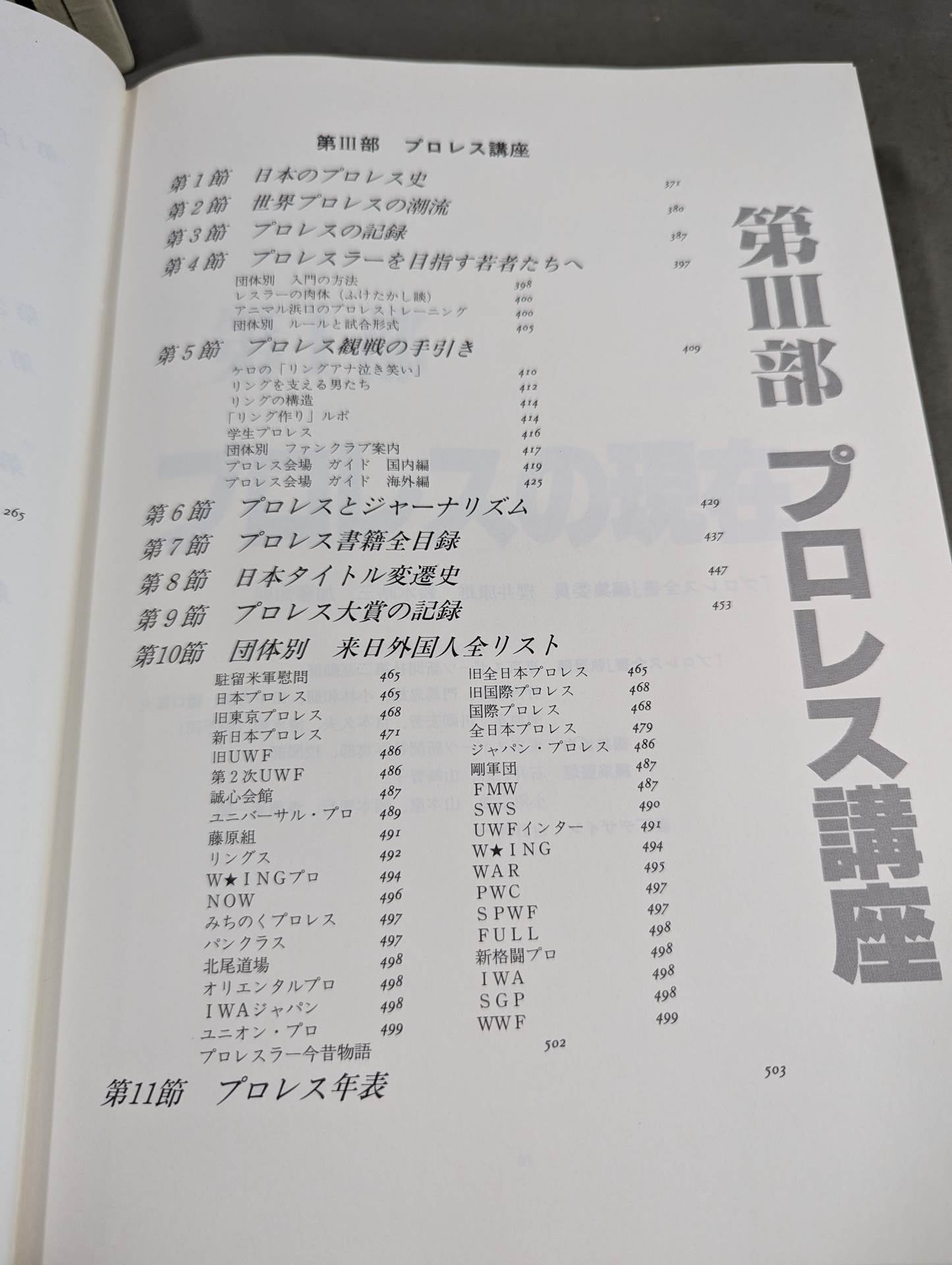 プロレス全書 ALL OF PRO-WRESTLING
