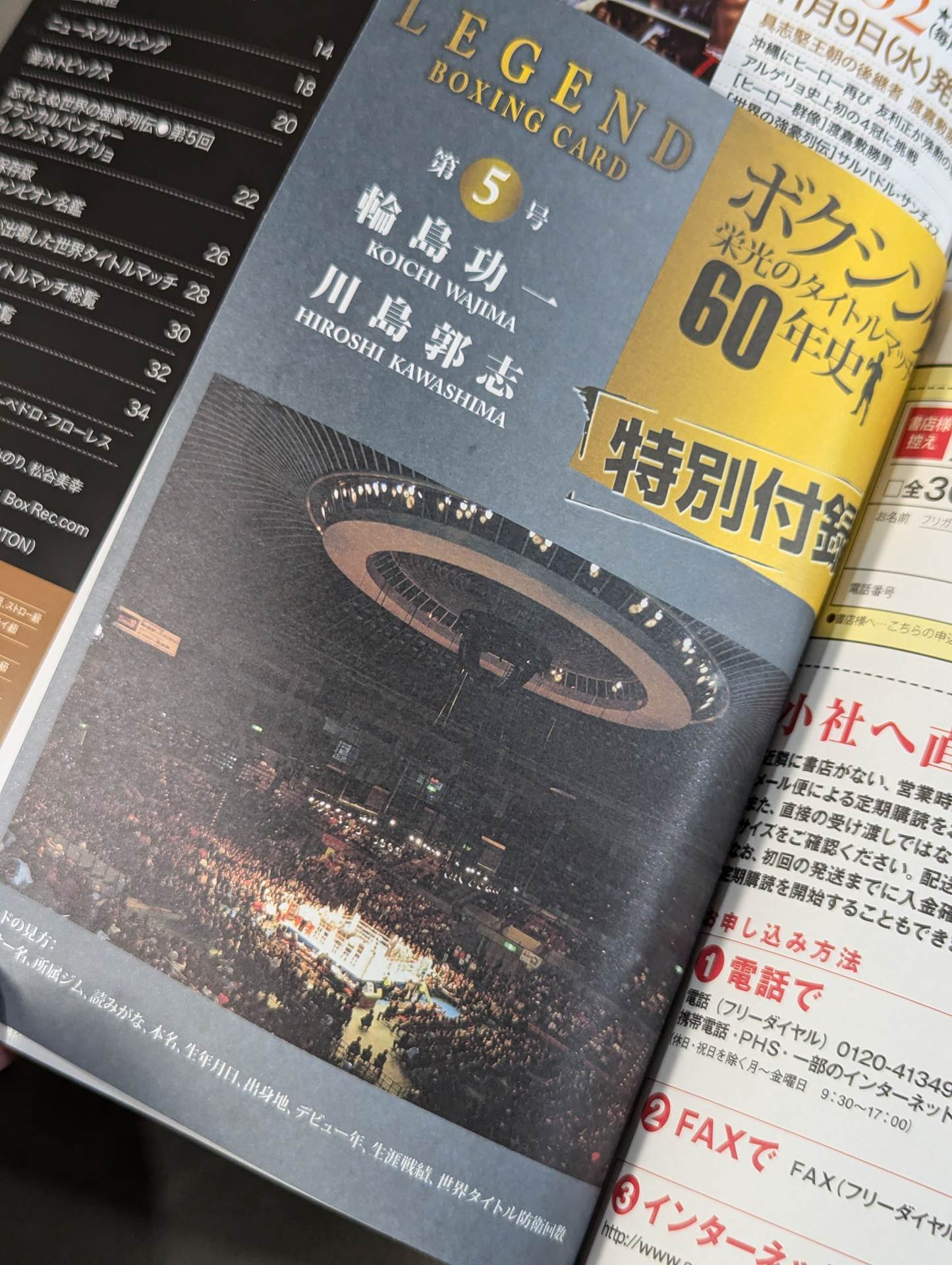 ボクシング栄光のタイトルマッチ60年史 (5)