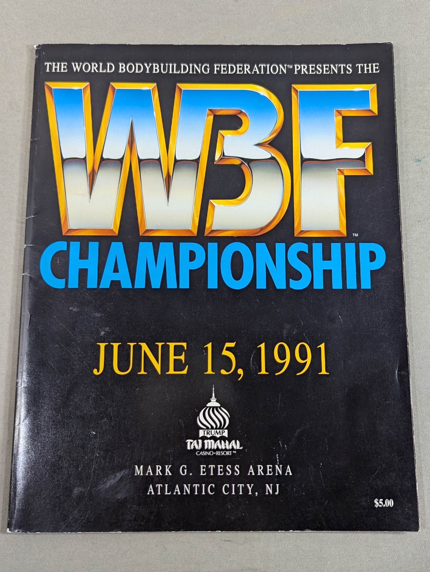 THE WBF CHAMPIONSHIP  / JUNE 15、1991