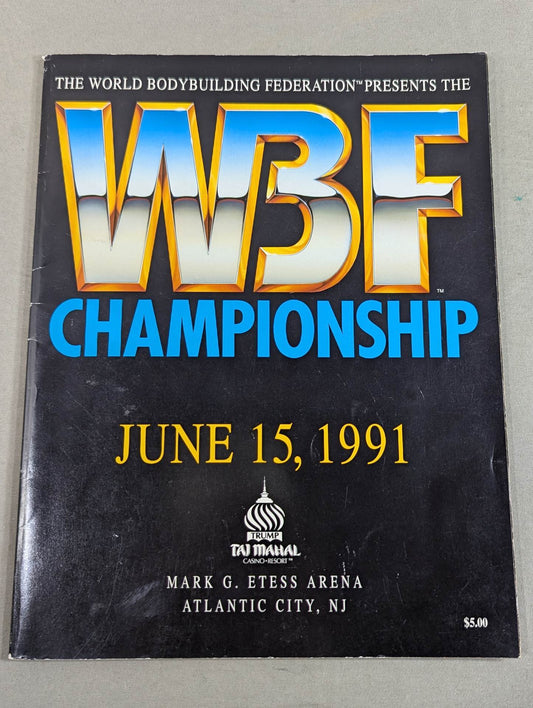 THE WBF CHAMPIONSHIP  / JUNE 15、1991
