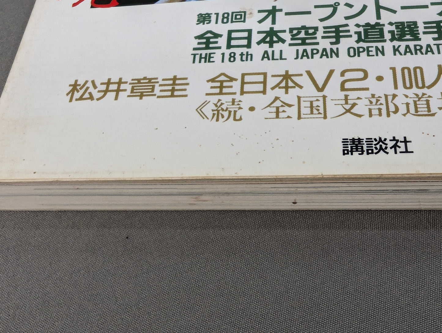 Kyokushin KARATE Yearbook No. 7 Spreading its wings to the world Kyokushin Soul