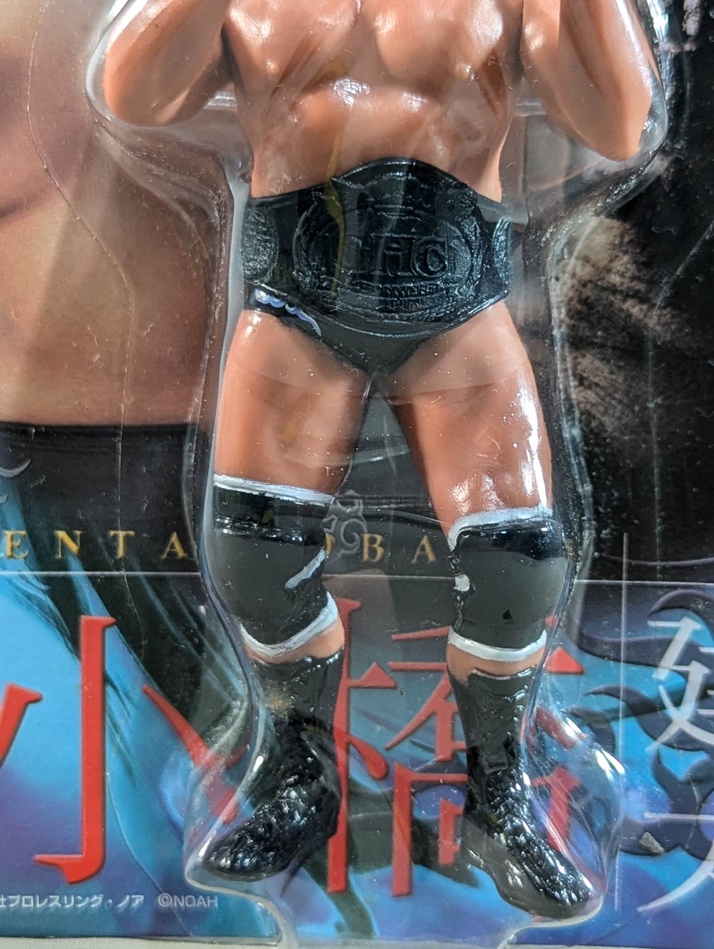 Kenta Kobashi (black pants, GHC mount, GHC belt)